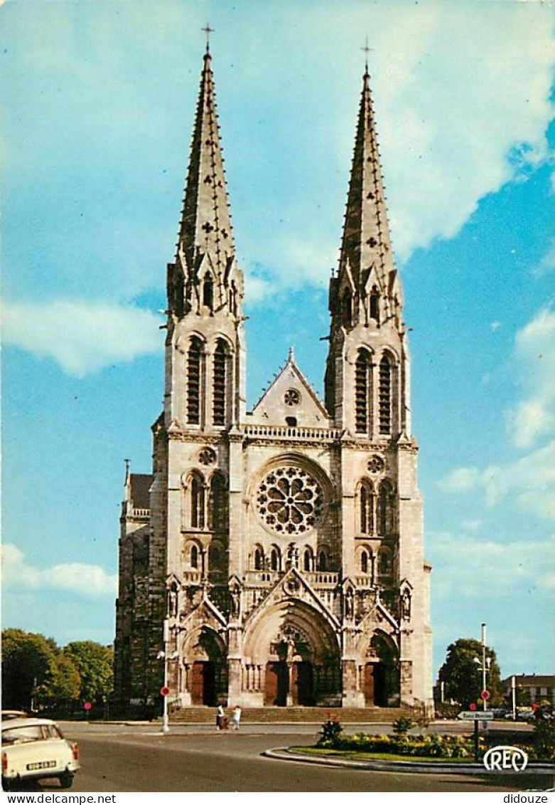 36 - Chateauroux - Eglise Saint-André - Automobiles - CPM - Voir Scans Recto-Verso - Chateauroux