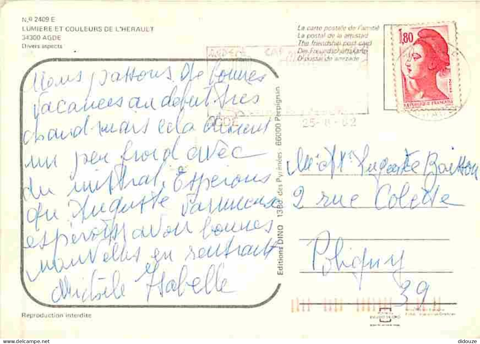 34 - Agde - Multivues - Blasons - CPM - Voir Scans Recto-Verso - Agde