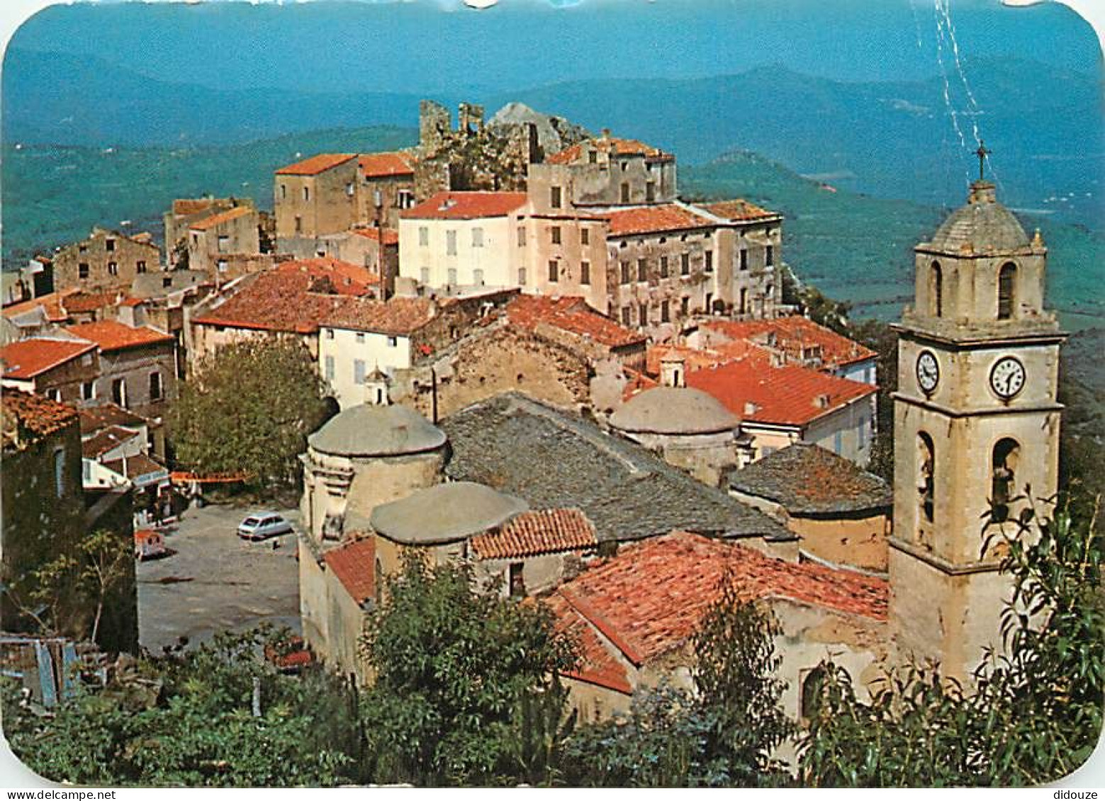 20 - Belgodère - Gros Village Perché De La Balagne D'où La Vue Est Remarquable - Etat Pli Visible - CPM - Voir Scans Rec - Andere & Zonder Classificatie