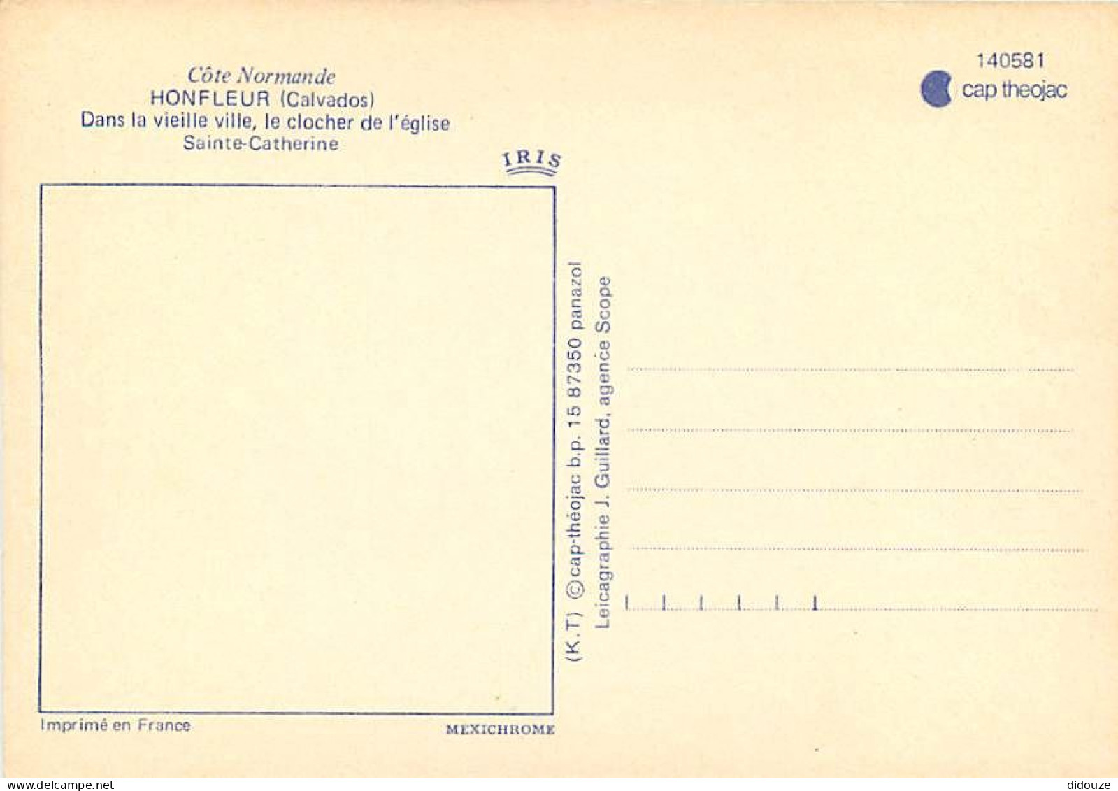 14 - Honfleur - Dans La Vieille Ville, Le Clocher De L'église Ainte-Catherine - Automobiles - Carte Neuve - CPM - Voir S - Honfleur