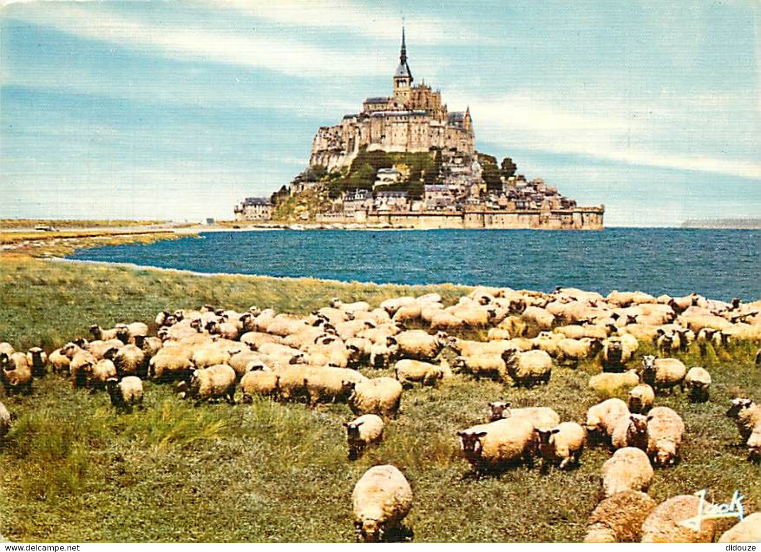 Animaux - Moutons - Le Mont Saint Michel - Les Moutons De Pré-salé - CPM - Voir Scans Recto-Verso - Altri & Non Classificati