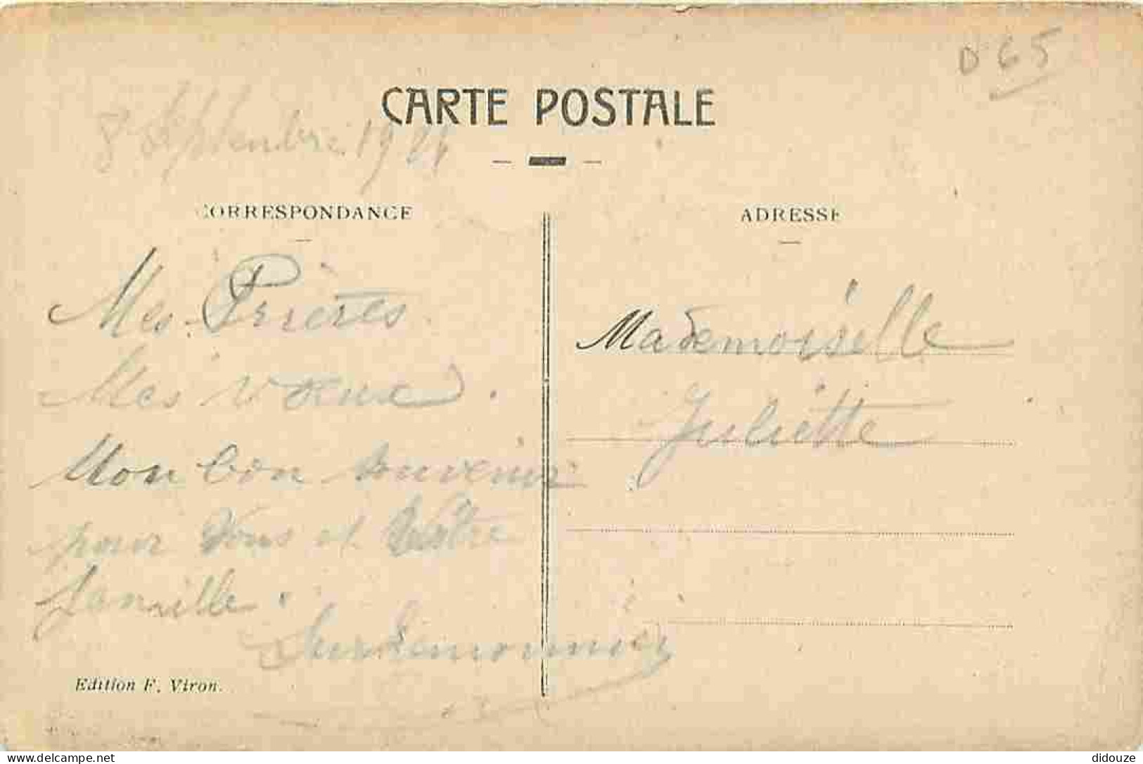 65 - Lourdes - Ville Connue Pour Son Pèlerinage Chrétien - CPA - Voir Scans Recto-Verso - Lourdes