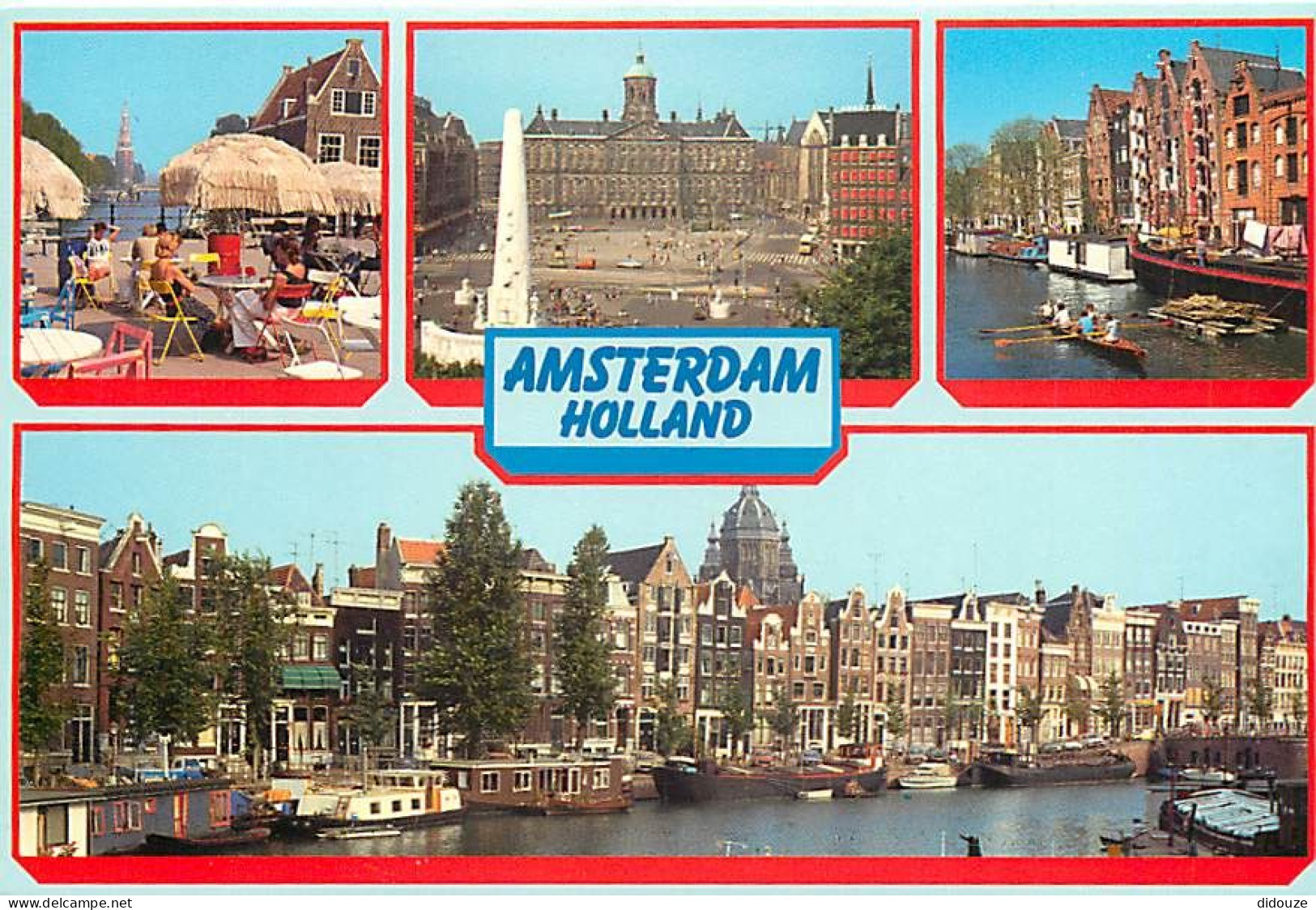 Pays-Bas - Nederland - Amsterdam - Multivues - CPM - Voir Scans Recto-Verso - Amsterdam