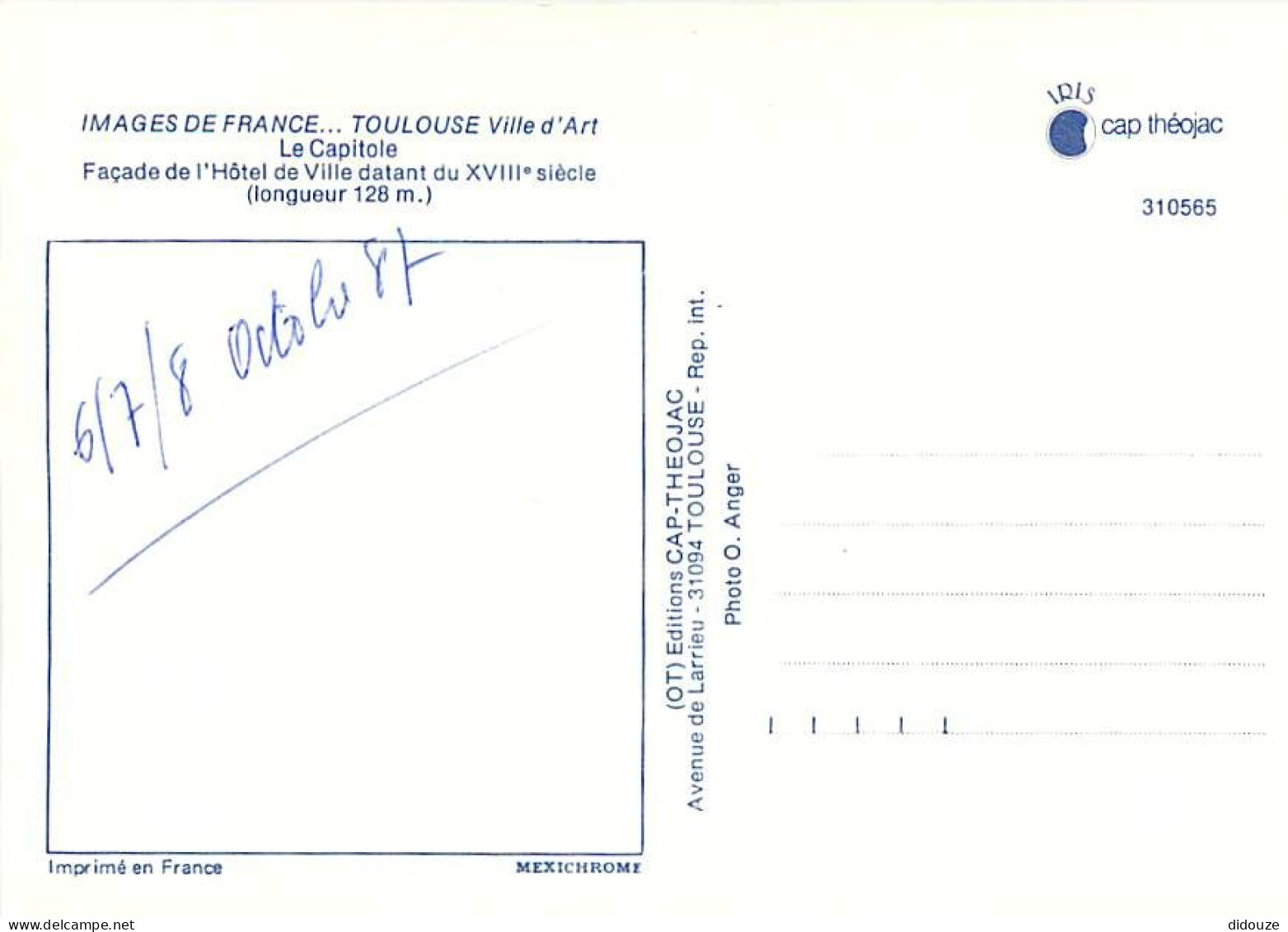 31 - Toulouse - CPM - Voir Scans Recto-Verso - Toulouse