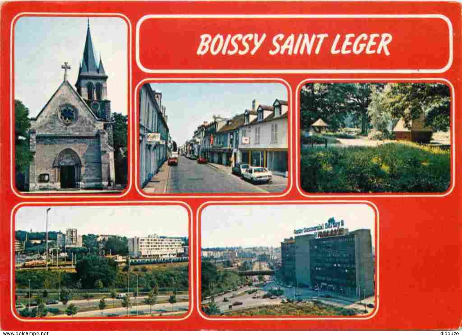 94 - Boissy Saint Léger - Multivues - Automobiles - Eglise - CPM - Voir Scans Recto-Verso - Boissy Saint Leger