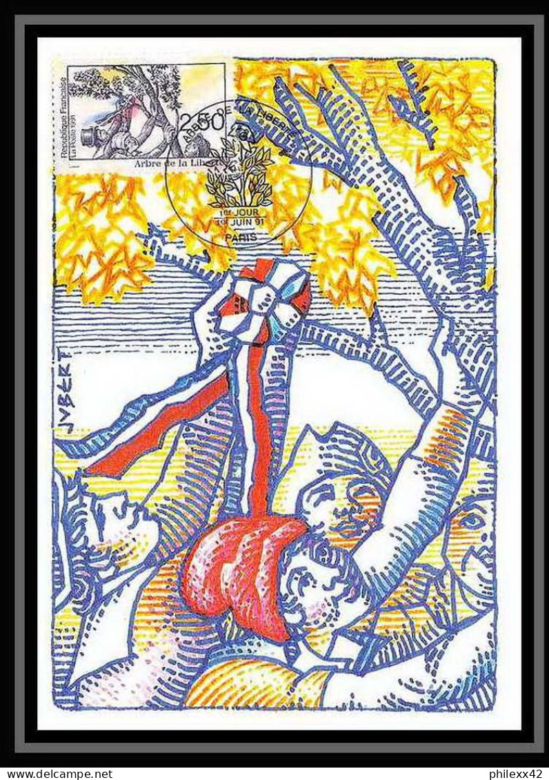 4608c/ Carte Maximum (card) France N°2701 Bicentenaire De La Révolution Francaise édition Cef Fdc 1991 - 1990-1999