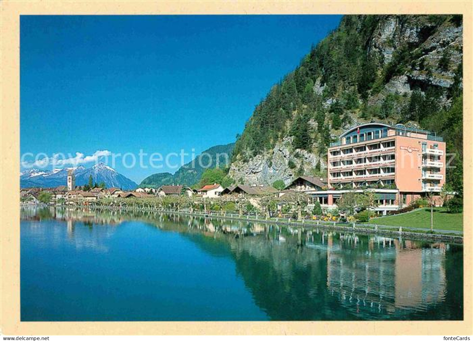 12678407 Interlaken BE Hotel Goldey Partie Am See Interlaken - Autres & Non Classés