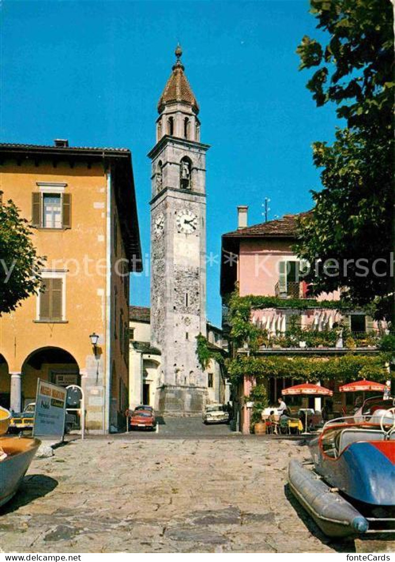 12678359 Ascona Lago Maggiore Kirchenpartie Ascona - Andere & Zonder Classificatie