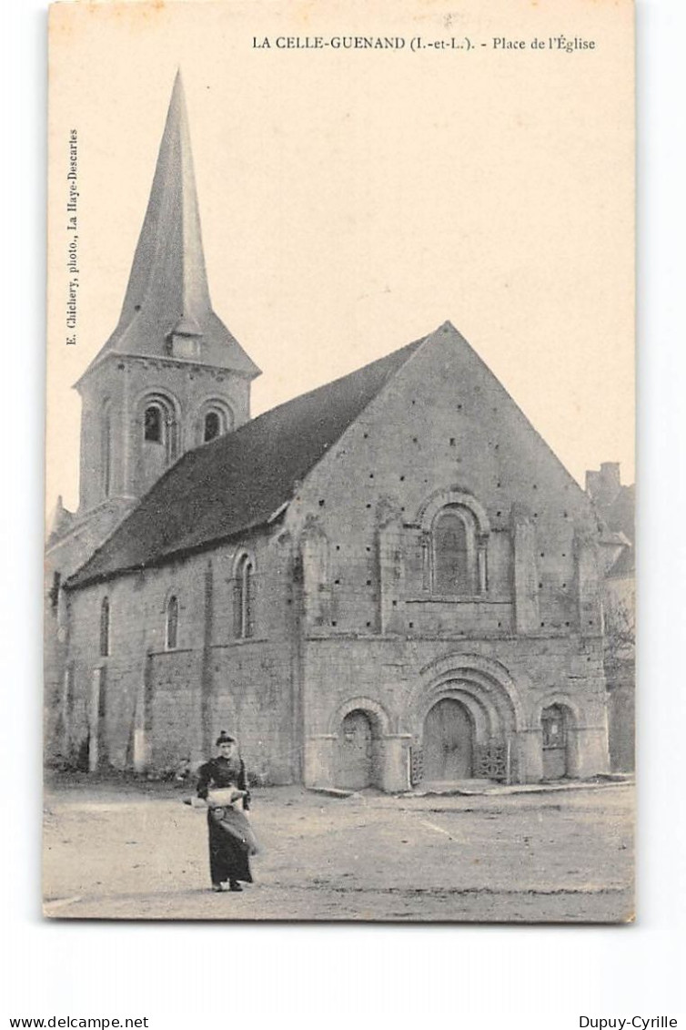 LA CELLE GUENAND - Place De L'Eglise - Très Bon état - Sonstige & Ohne Zuordnung