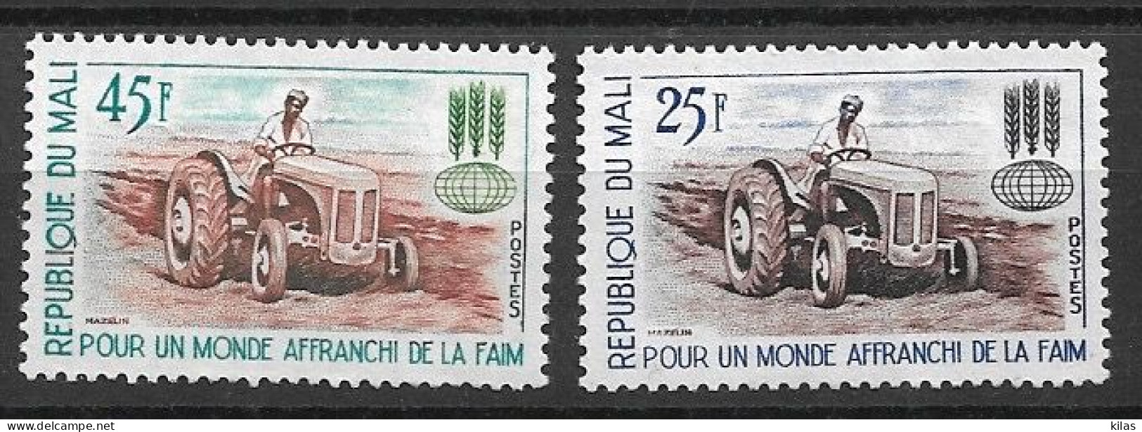 MALI 1963 FREEDOM FROM HUNGER MNH - Alimentación