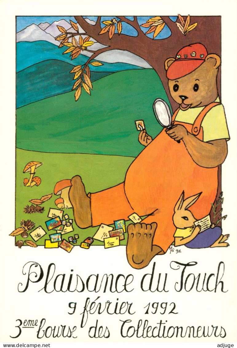 CPM-31- PLAISANCE-du-TOUCH - Bourse Des Collectionneurs 1992 _ N°646* Amicale Cartophile- Illustr. M. De Baudouin Passal - Sonstige & Ohne Zuordnung