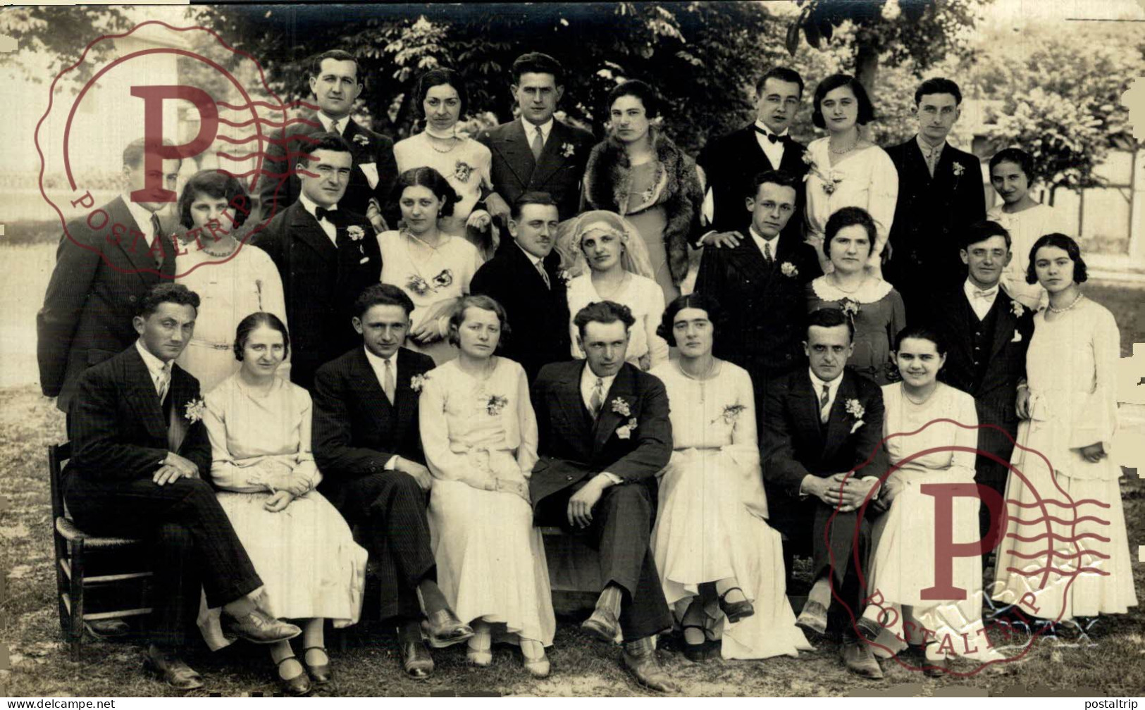 FRANCIA. FRANCE. RPPC. ALBERT DAX. MARIAGE. BODA - Photographs