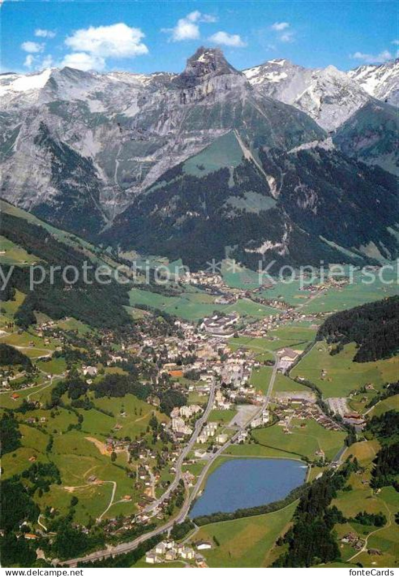 12675637 Engelberg OW Fliegeraufnahme Mit Hahnen  Engelberg - Other & Unclassified