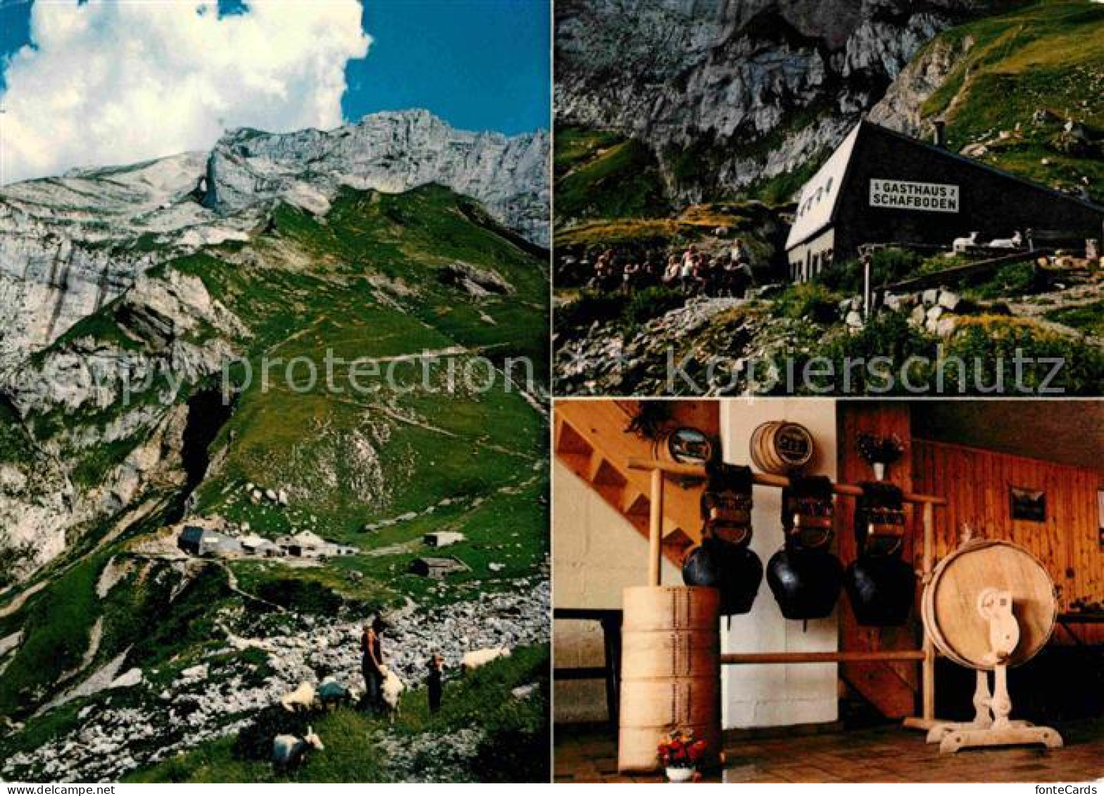 12674957 Wildhaus SG Panorama Berggasthaus Schafboden Gaststube  Wildhaus Lisigh - Other & Unclassified