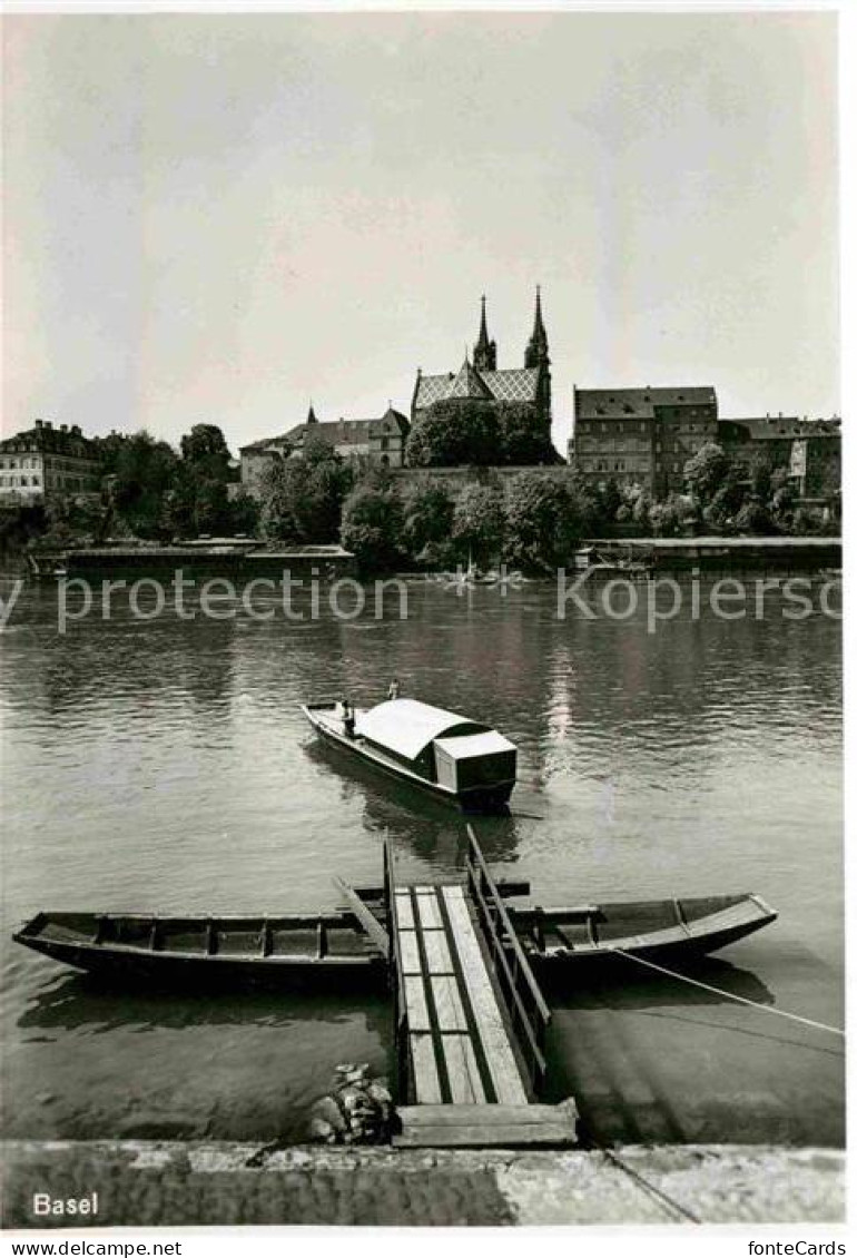 12672317 Basel BS Bootsanleger Am Rhein Basel - Sonstige & Ohne Zuordnung