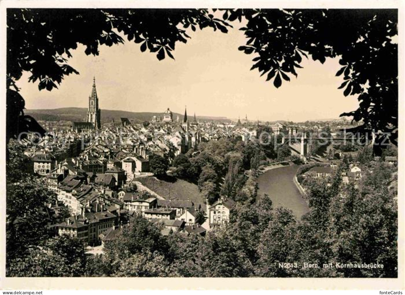 12672297 Bern BE Stadtbild Mit Kornhausbruecke Bern - Autres & Non Classés