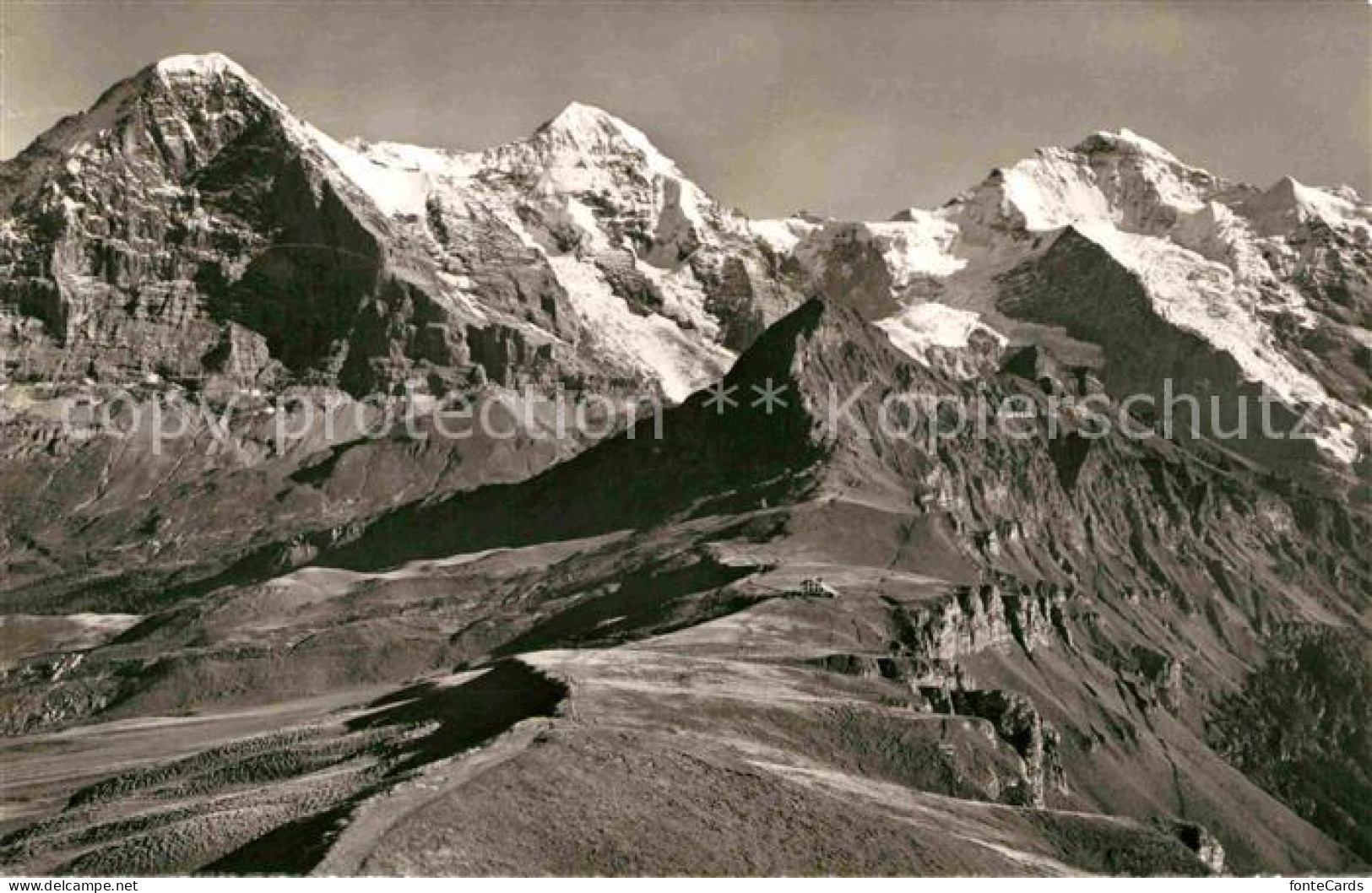 12672267 Maennlichen Mit Eiger Moench Und Jungfrau Berner Alpen Maennlichen - Altri & Non Classificati