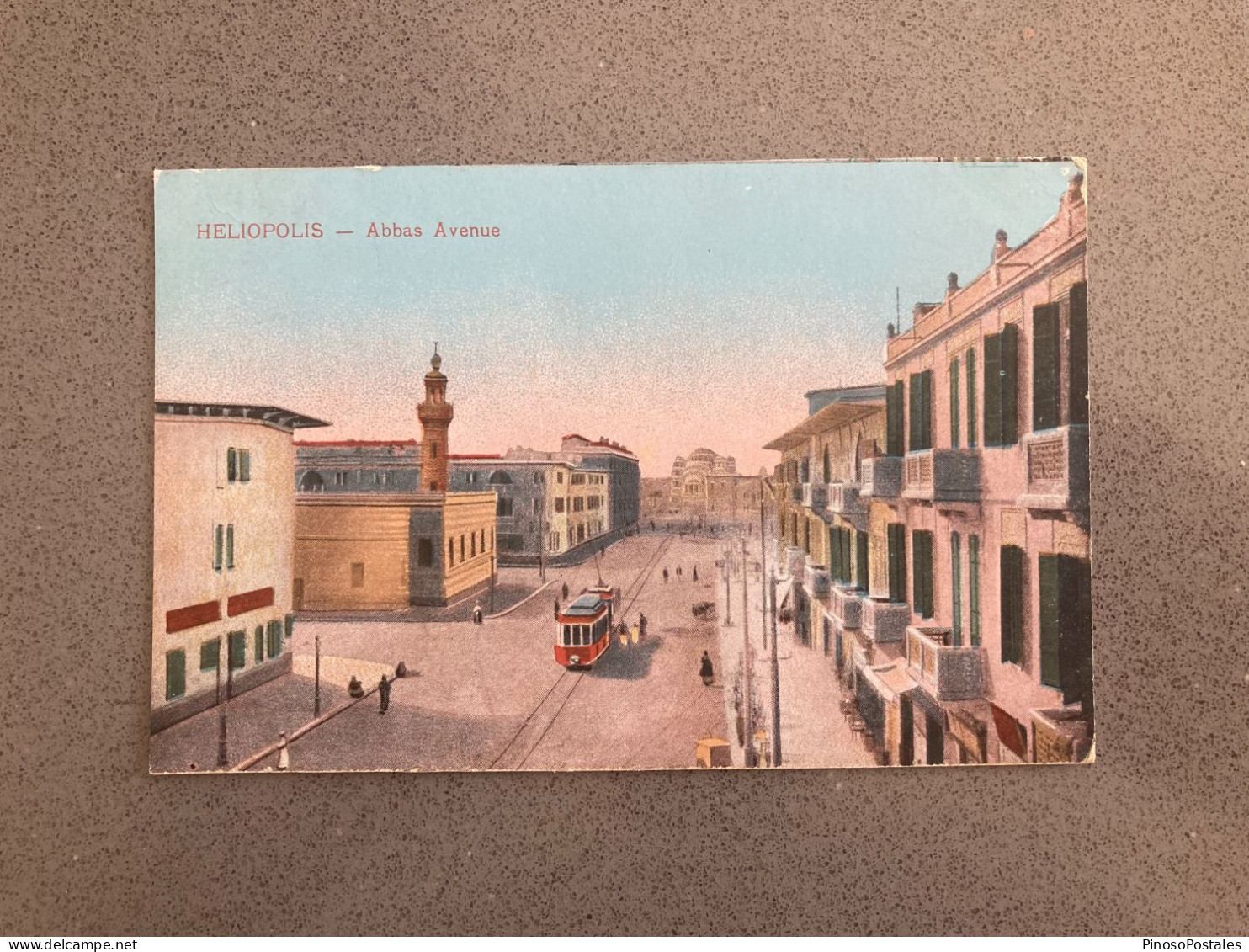 Heliopolis Abbas Avenue Carte Postale Postcard - Other & Unclassified