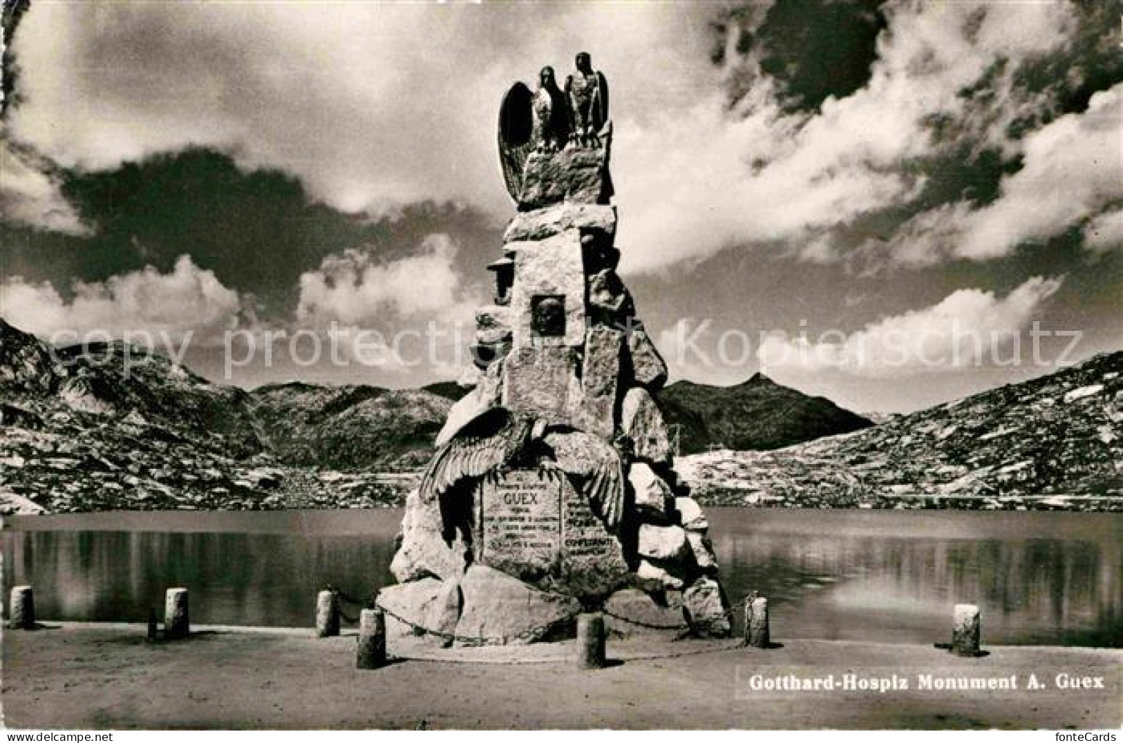 12671567 San Gottardo Gotthard Hospiz Monument A Guex San Gottardo - Sonstige & Ohne Zuordnung