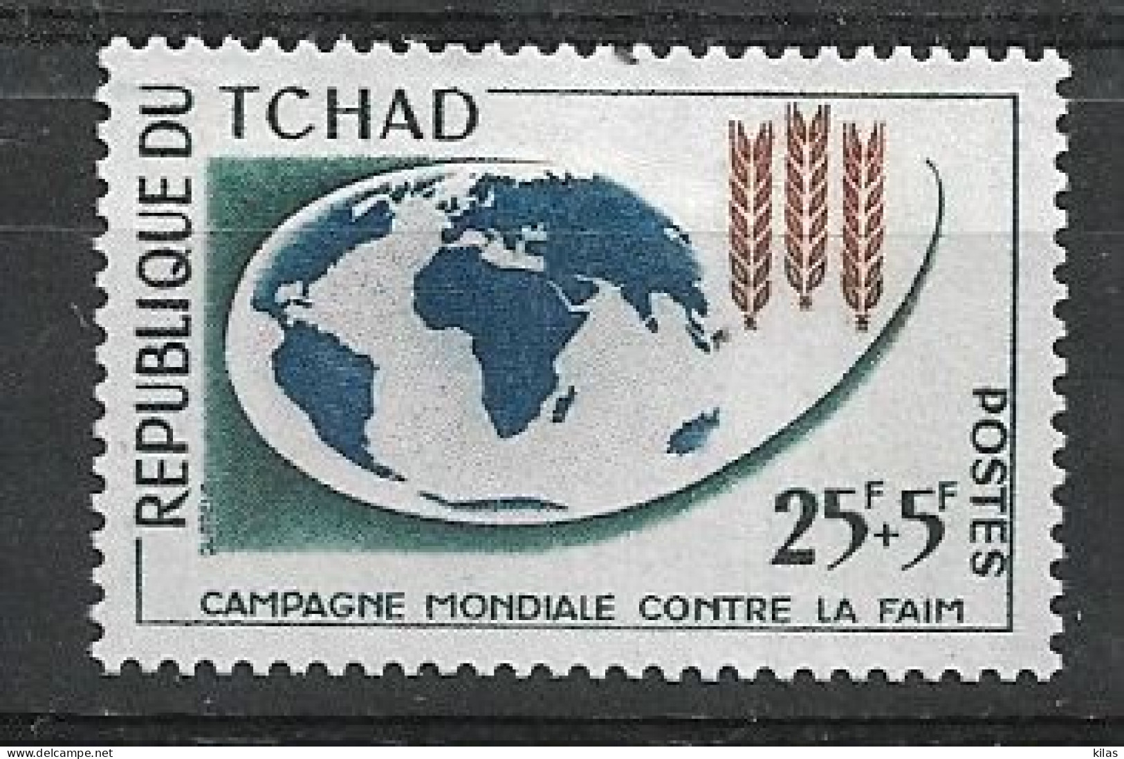 TCHAD 1963 FREEDOM FROM HUNGER MNH - Food