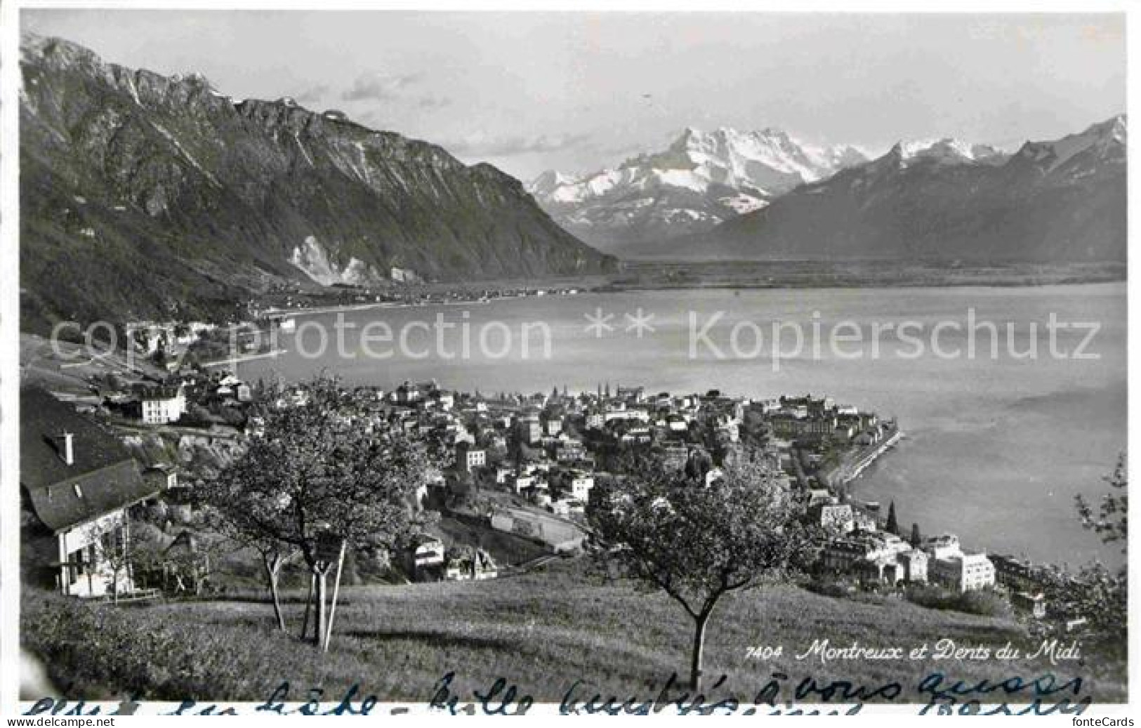 12670277 Montreux VD Et Dents Du Midi Montreux - Sonstige & Ohne Zuordnung