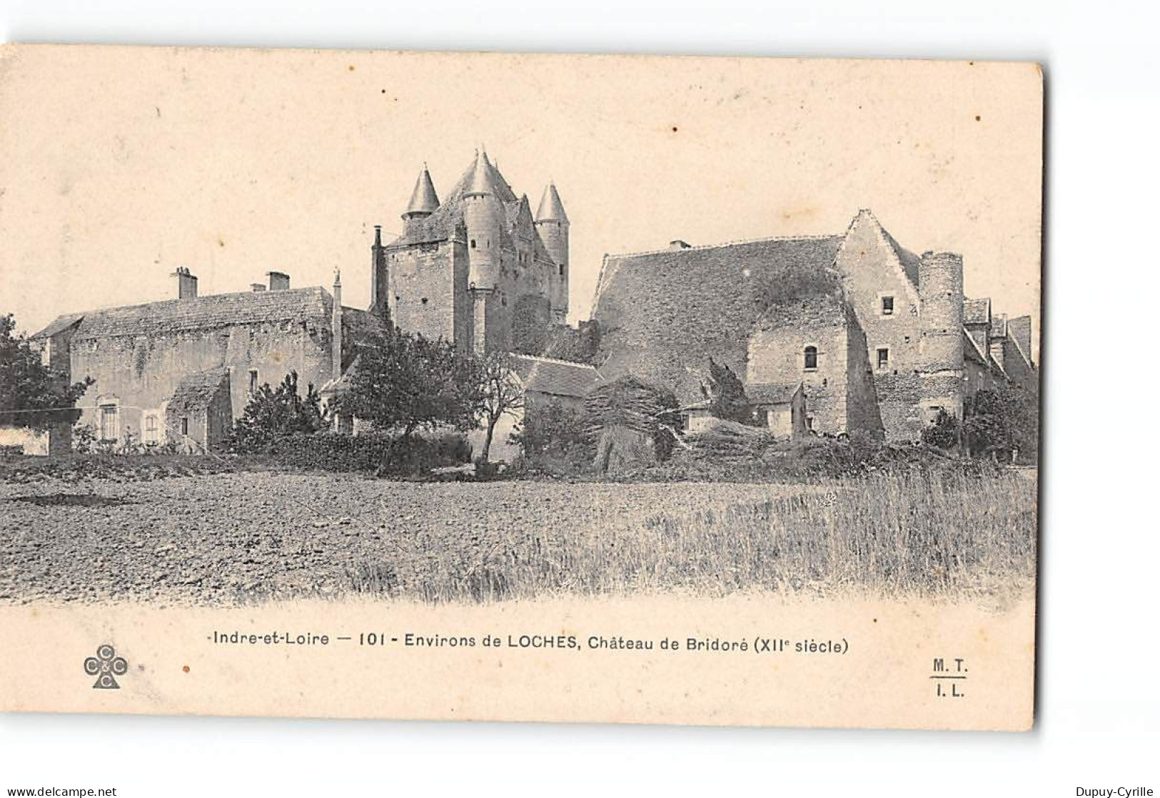 Environs De LOCHES - Château De Bridoré - Très Bon état - Sonstige & Ohne Zuordnung