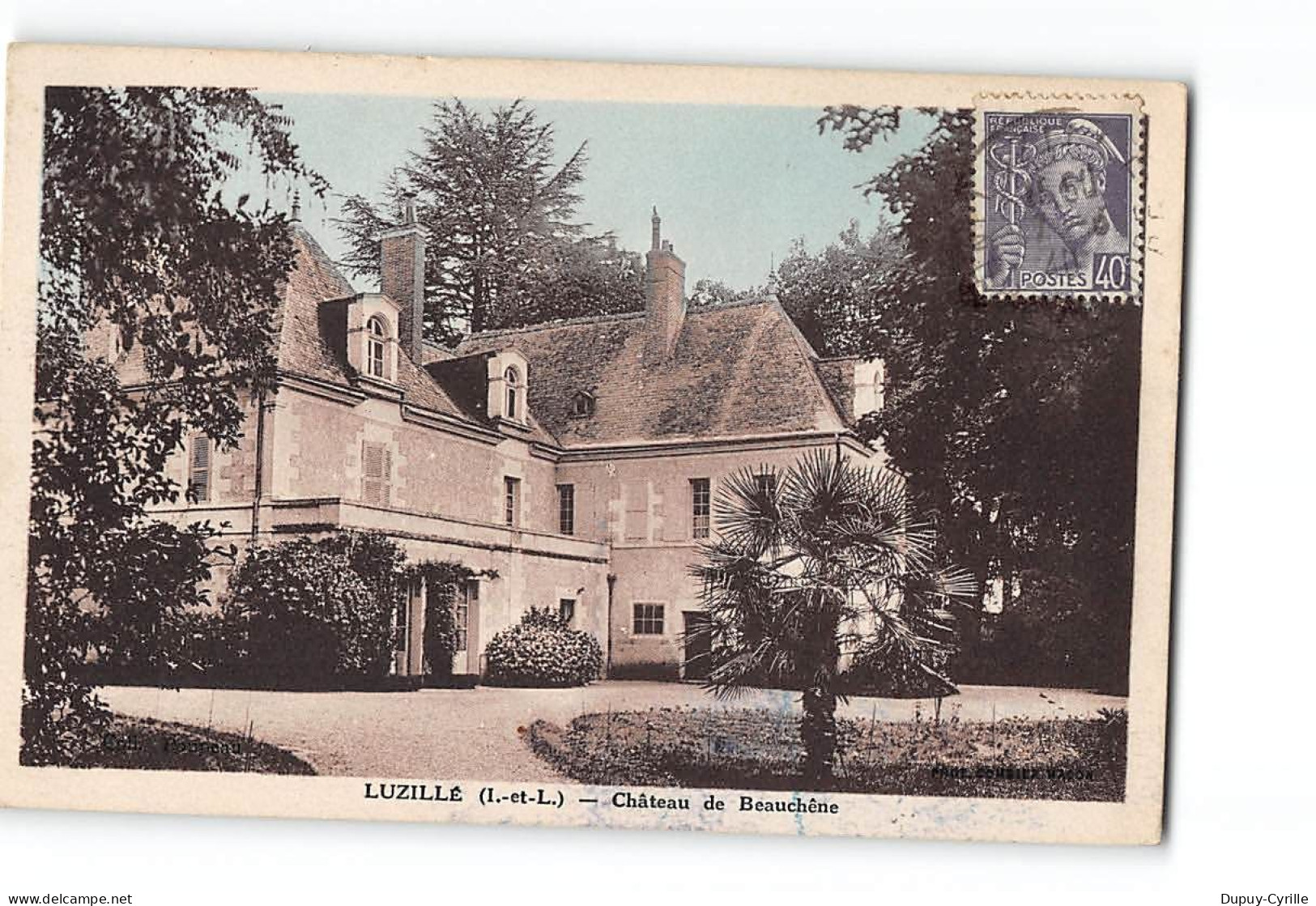 LUZILLE - Château De Beauchêne - Très Bon état - Sonstige & Ohne Zuordnung