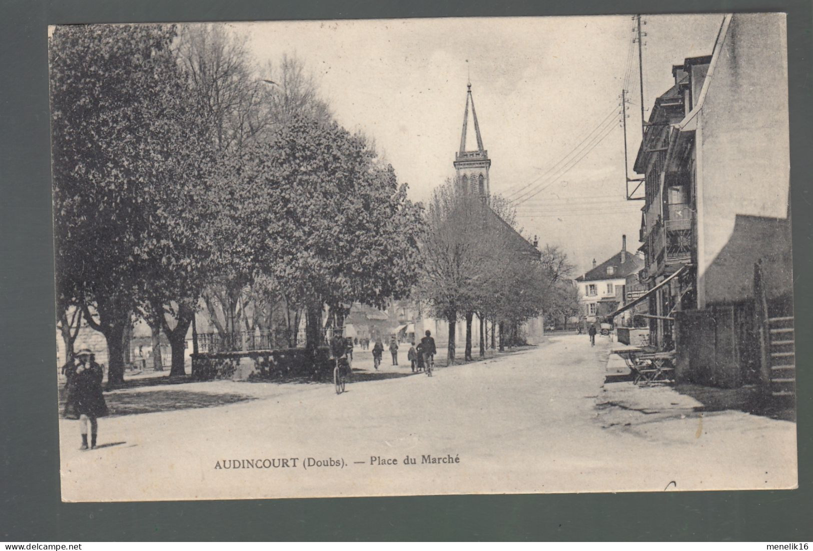 CP - 25 - Audincourt - Place Du Marché - Andere & Zonder Classificatie