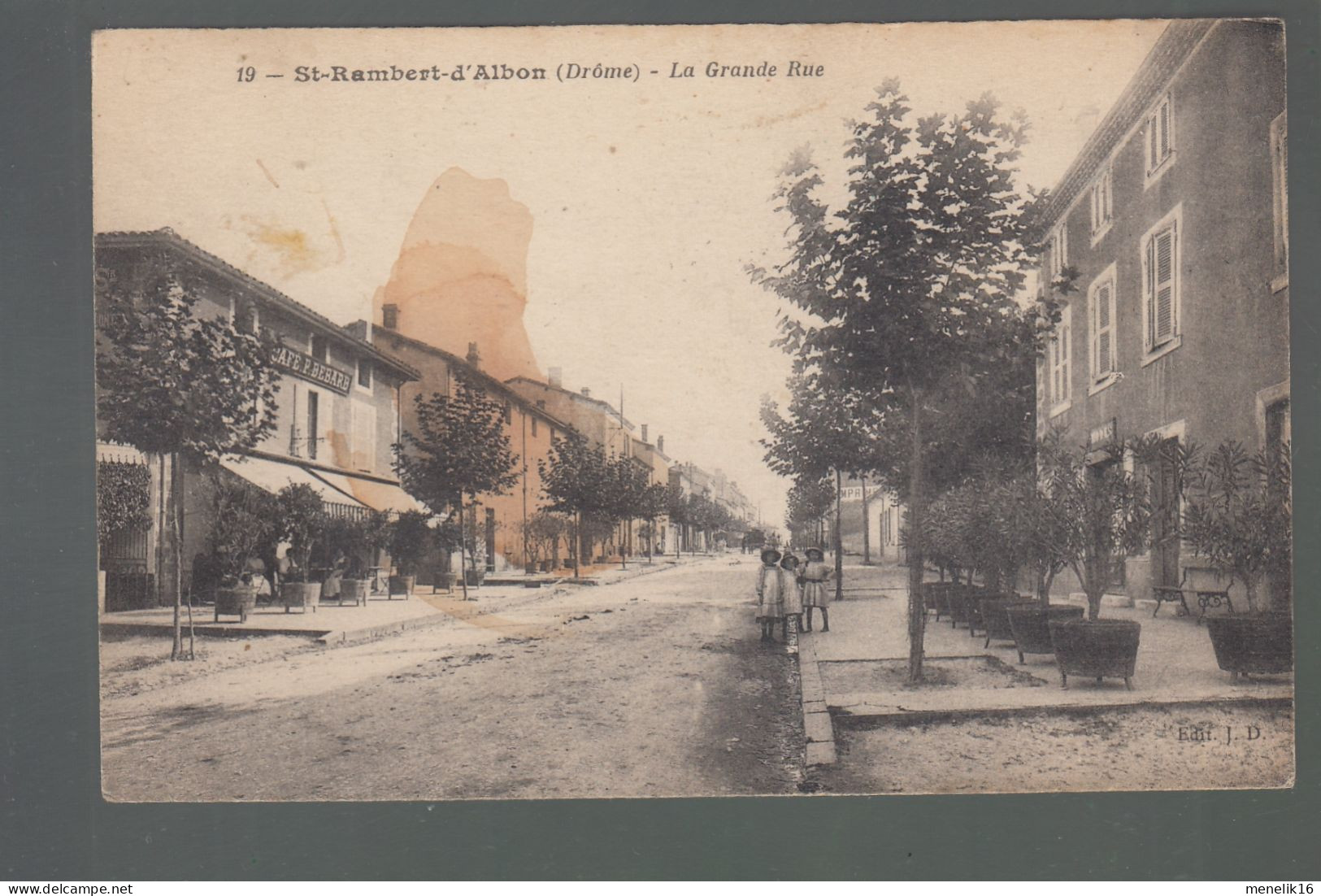 CP - 26 - Saint-Rambert-d'Albon - La Grande-Rue - Autres & Non Classés