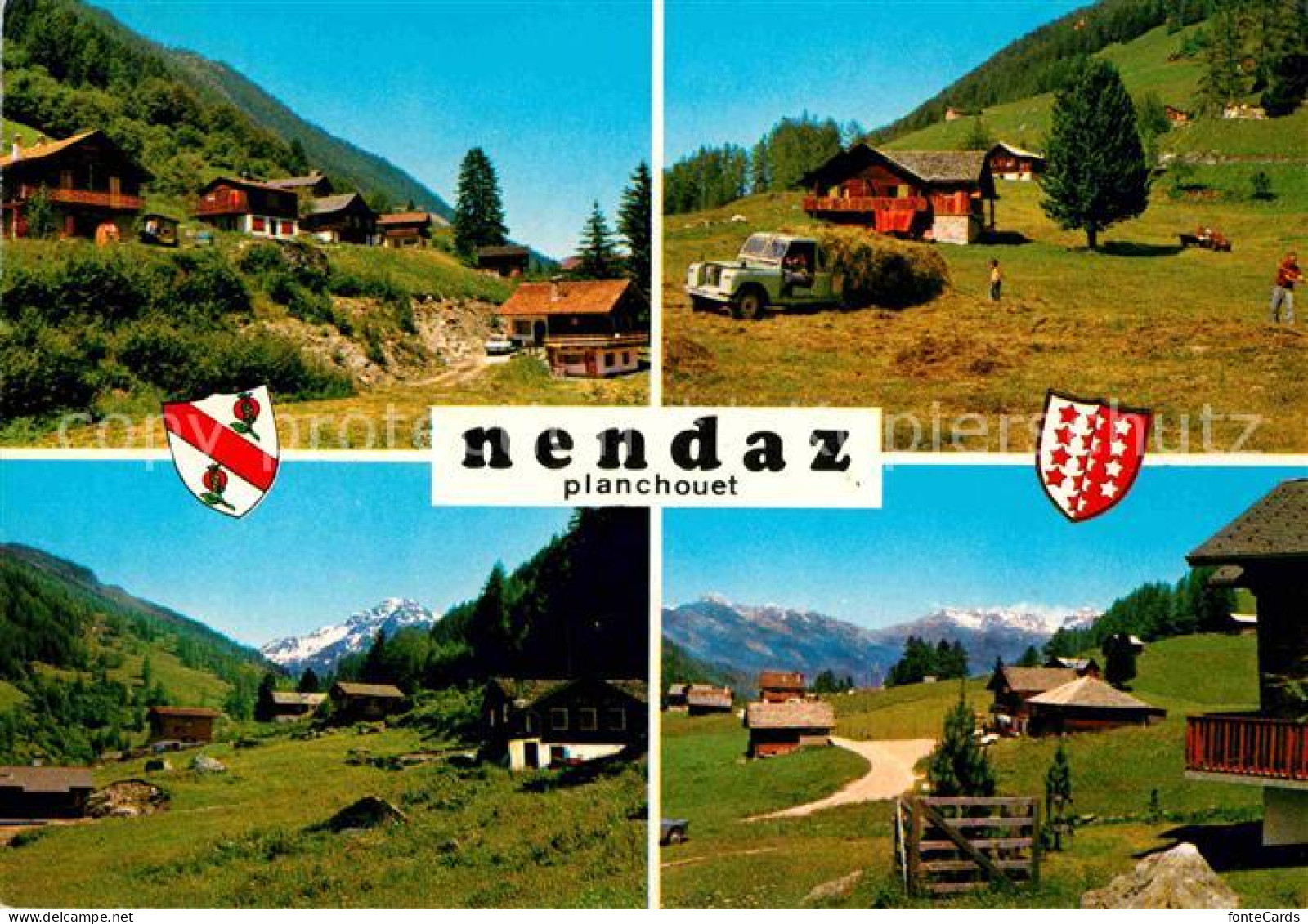 12649147 Nendaz Les Mayens De Planchouet Bergbauern Alpen Haute-Nendaz - Autres & Non Classés