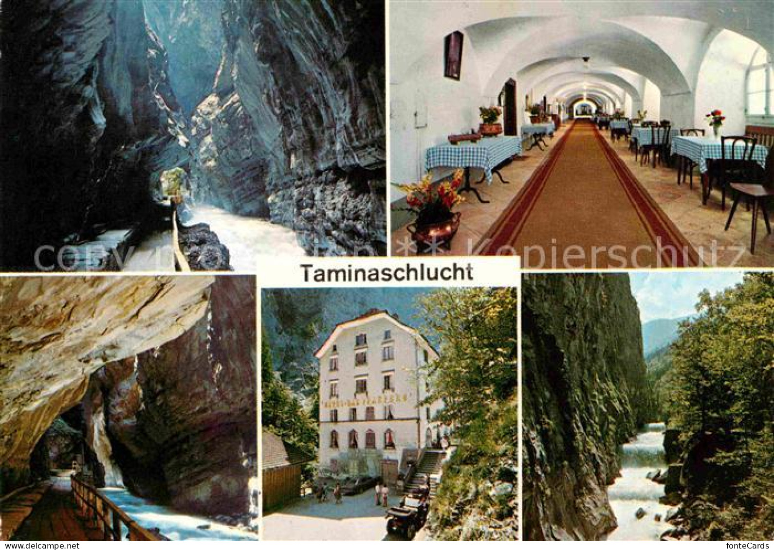 12647817 Taminaschlucht Hotel Restaurant Pfaefers - Andere & Zonder Classificatie