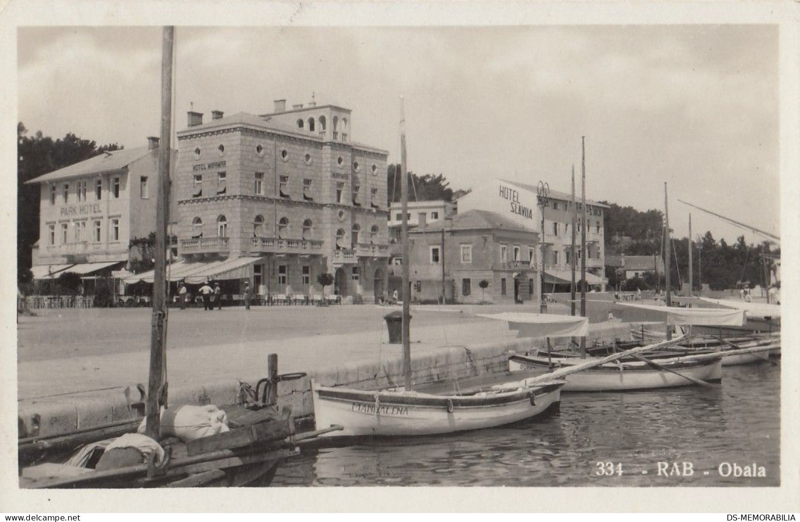Rab - Hotel Miramar 1935 - Croatie