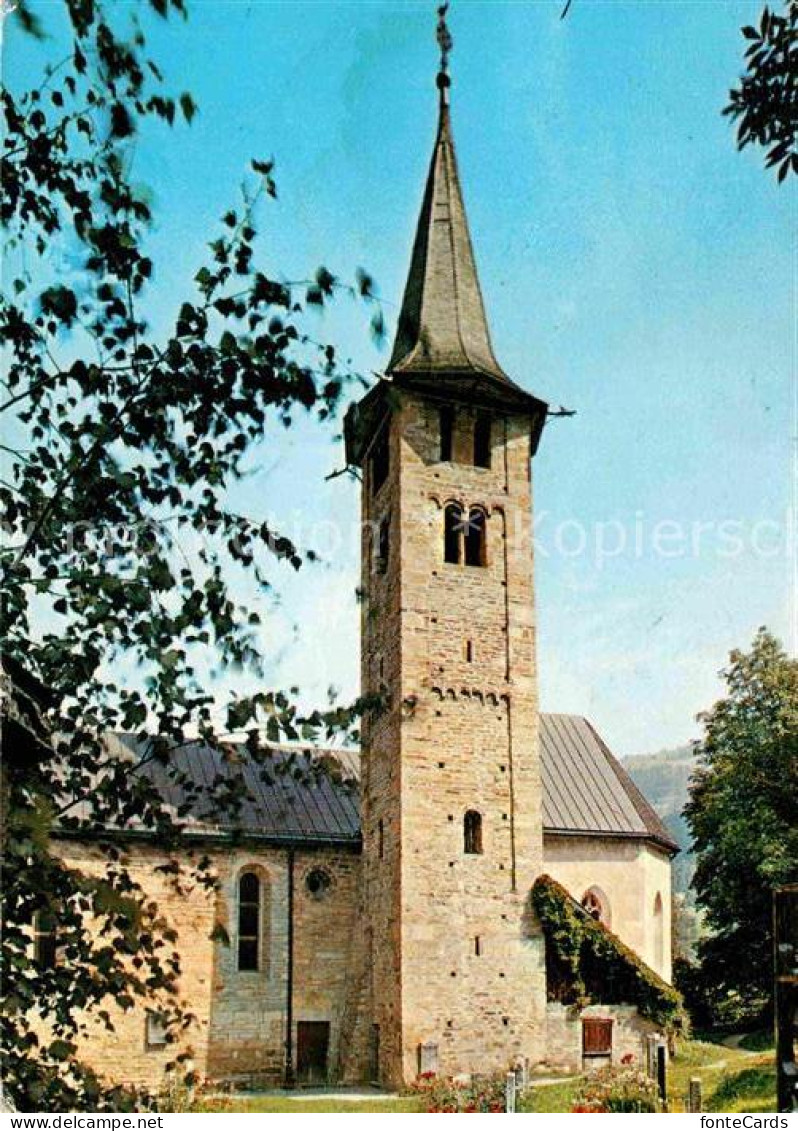 12647547 Zillis Im Schamsertal Mit Kirche Zillis - Altri & Non Classificati