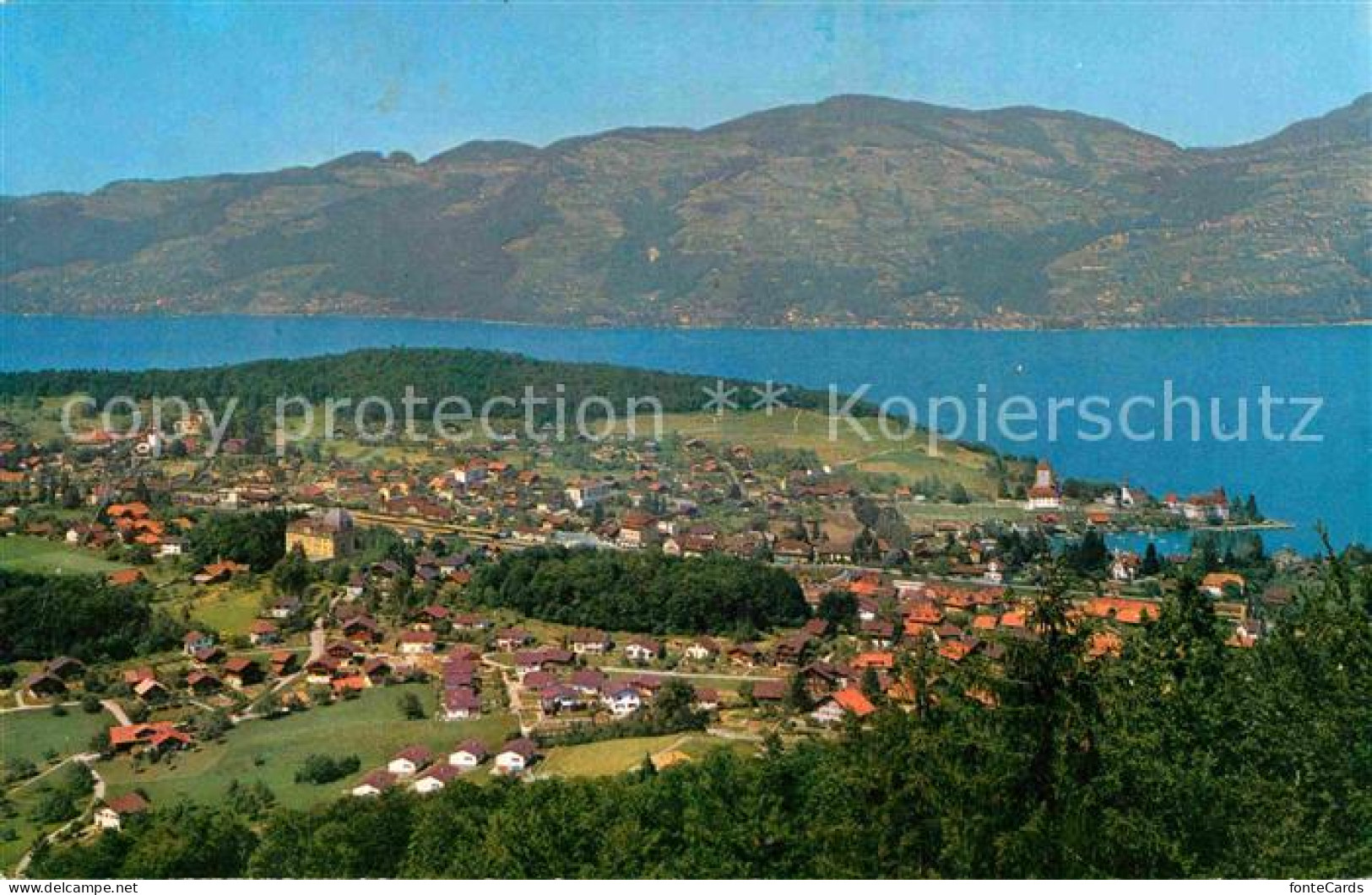 12646547 Spiez Thunersee BE Gesamtansicht Spiez - Altri & Non Classificati