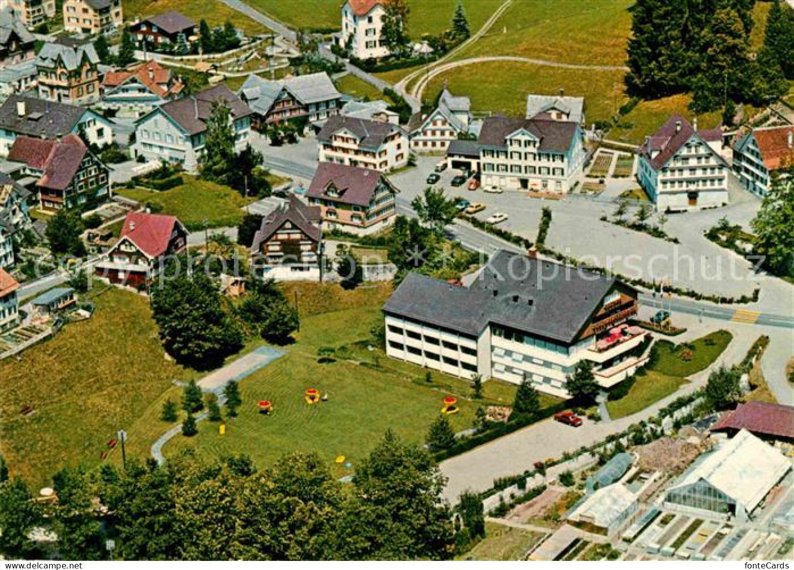 12636547 Nesslau Fliegeraufnahme Hotel Sternen Nesslau - Other & Unclassified