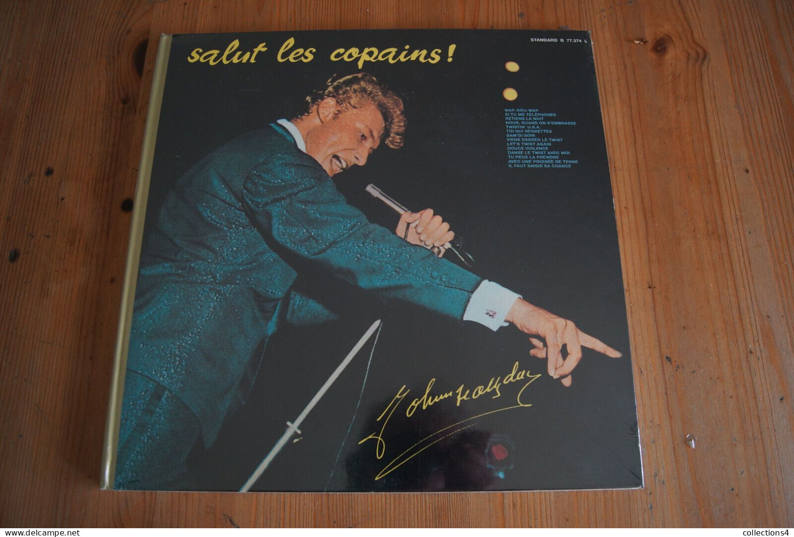 JOHNNY HALLYDAY SALUT LES COPAINS LP NEUF SCELLE TIRAGE LIMITE NUMEROTE332/3000 - Rock