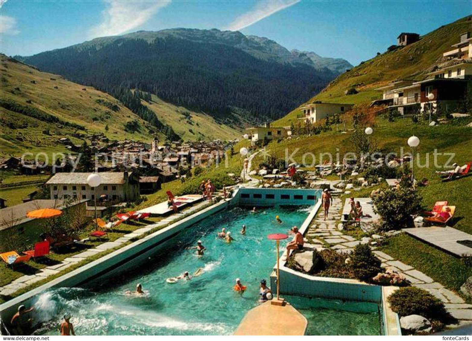 12626817 Bad Vals GR Thermal Schwimmbad Wellenbad Vals - Sonstige & Ohne Zuordnung