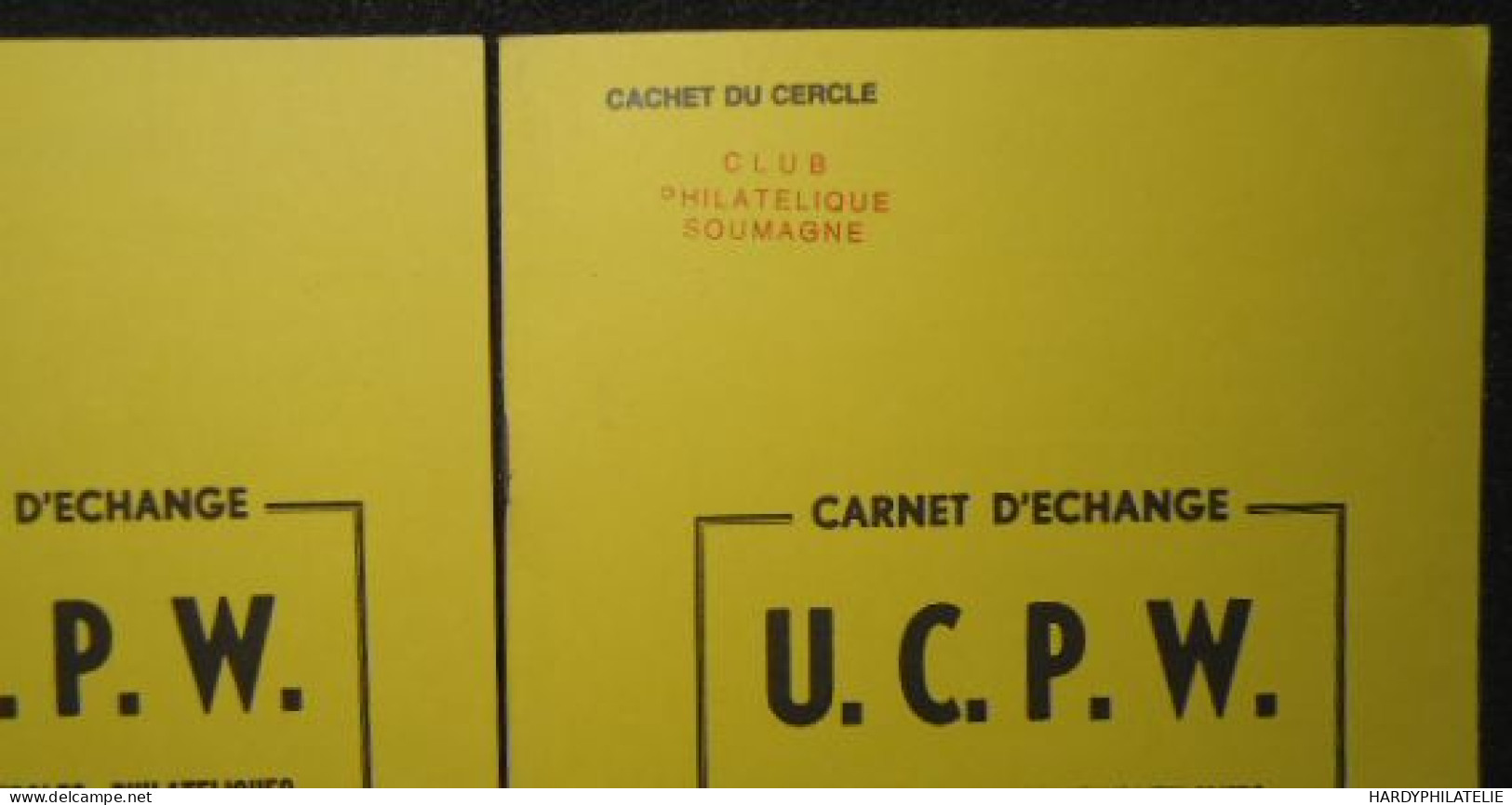 Carnet D'échange Vide Club Philatélique SOUMAGNE - Verzamelingen