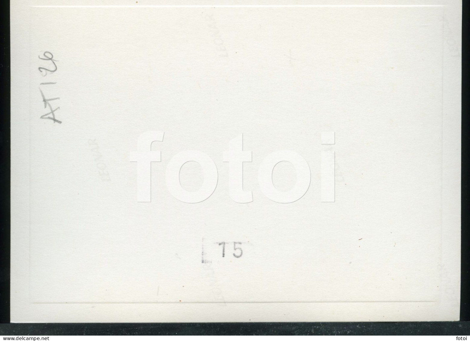 60s ORIGINAL AMATEUR PHOTO MARCHÉE FRANCE VOITURES CITROEN FOURGON H AT126 - Orte