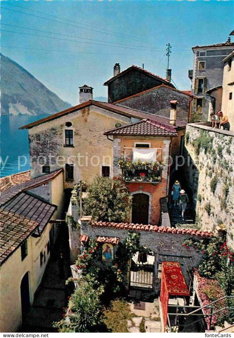 12621317 Gandria TI Teilansicht Lago Di Lugano Gandria TI - Andere & Zonder Classificatie