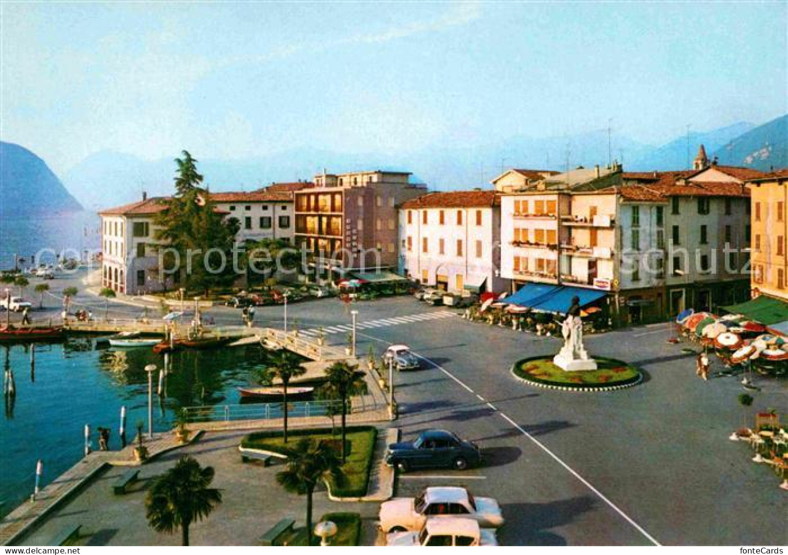 12616167 Iseo Lago Di Iseo Piazza Gabriele Rosa E Porto Iseo - Andere & Zonder Classificatie