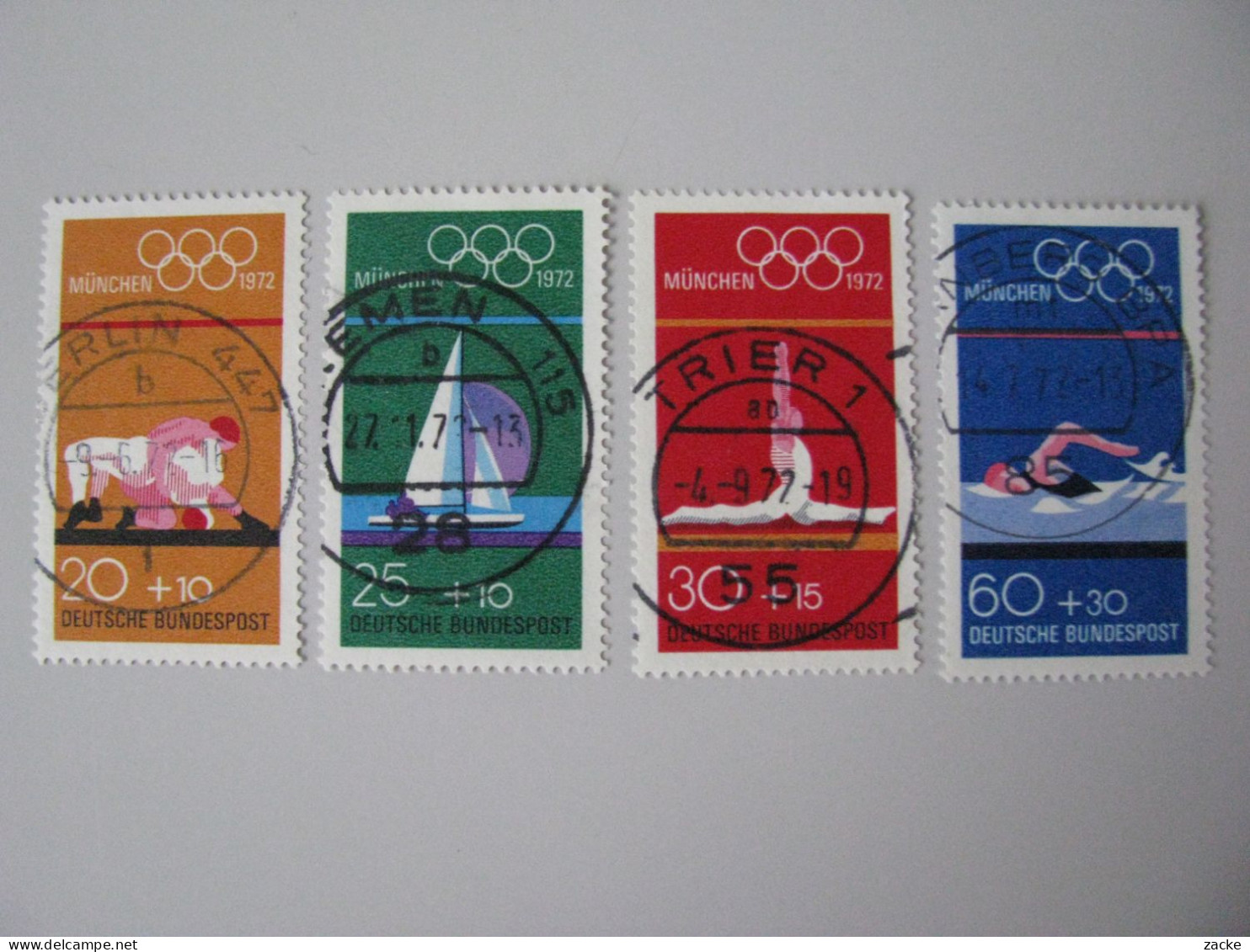 BRD  719 - 722  O - Used Stamps