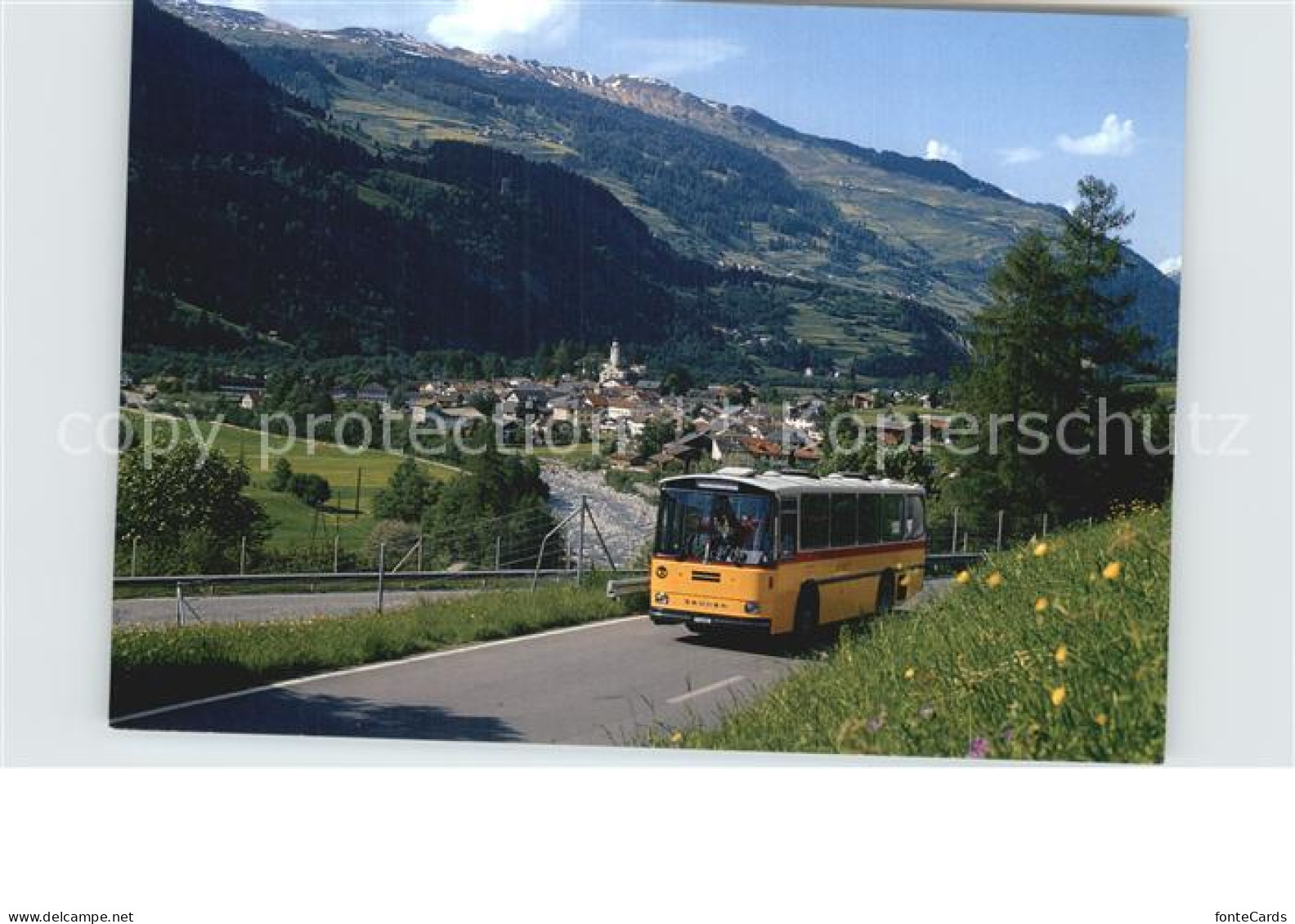 12613317 Andeer GR Saurer Omnibus Mit Panorama  Andeer - Altri & Non Classificati