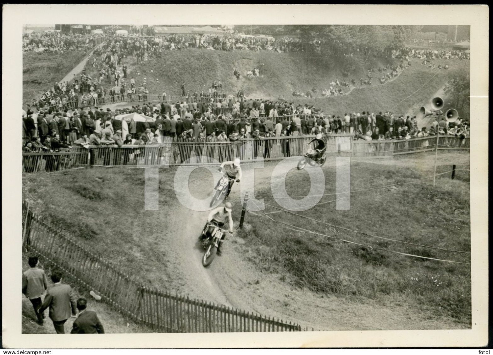 3 PHOTOS SET 1962 ORIGINAL AMATEUR PHOTO FOTO BIKE MOTO ENDURO MOTOCROSS CROSS FRANCE AT131 - Cyclisme