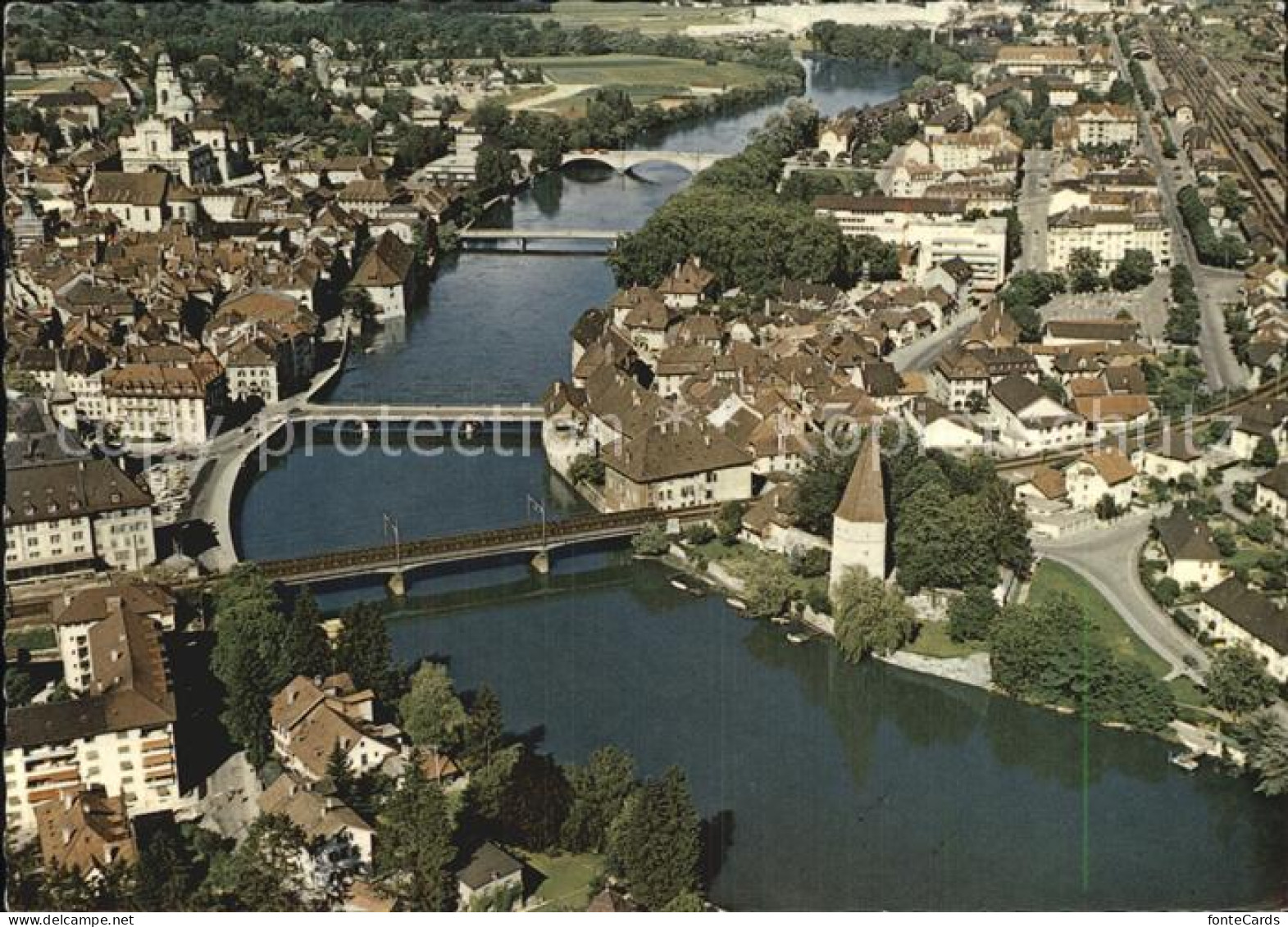 12612097 Solothurn Fliegeraufnahme Solothurn - Autres & Non Classés