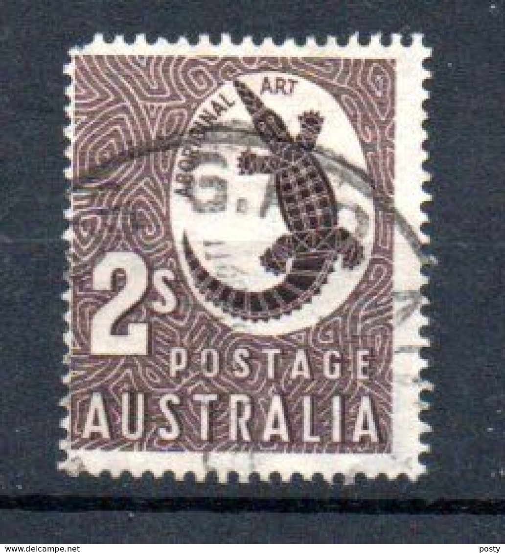 AUSTRALIE - AUSTRALIA - 1948 - CROCODILE - ARBORIGENAL ART - ART ARBORIGENE - Oblitéré - Used - 2 - - Usati