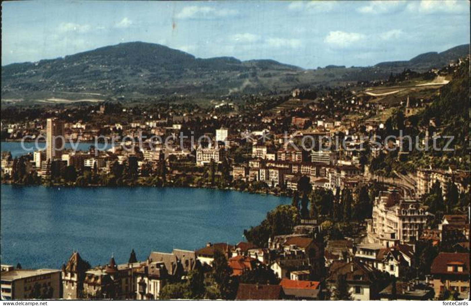 12602787 Territet Montreux Vue Generale Lac Leman Genfersee Territet Montreux - Autres & Non Classés