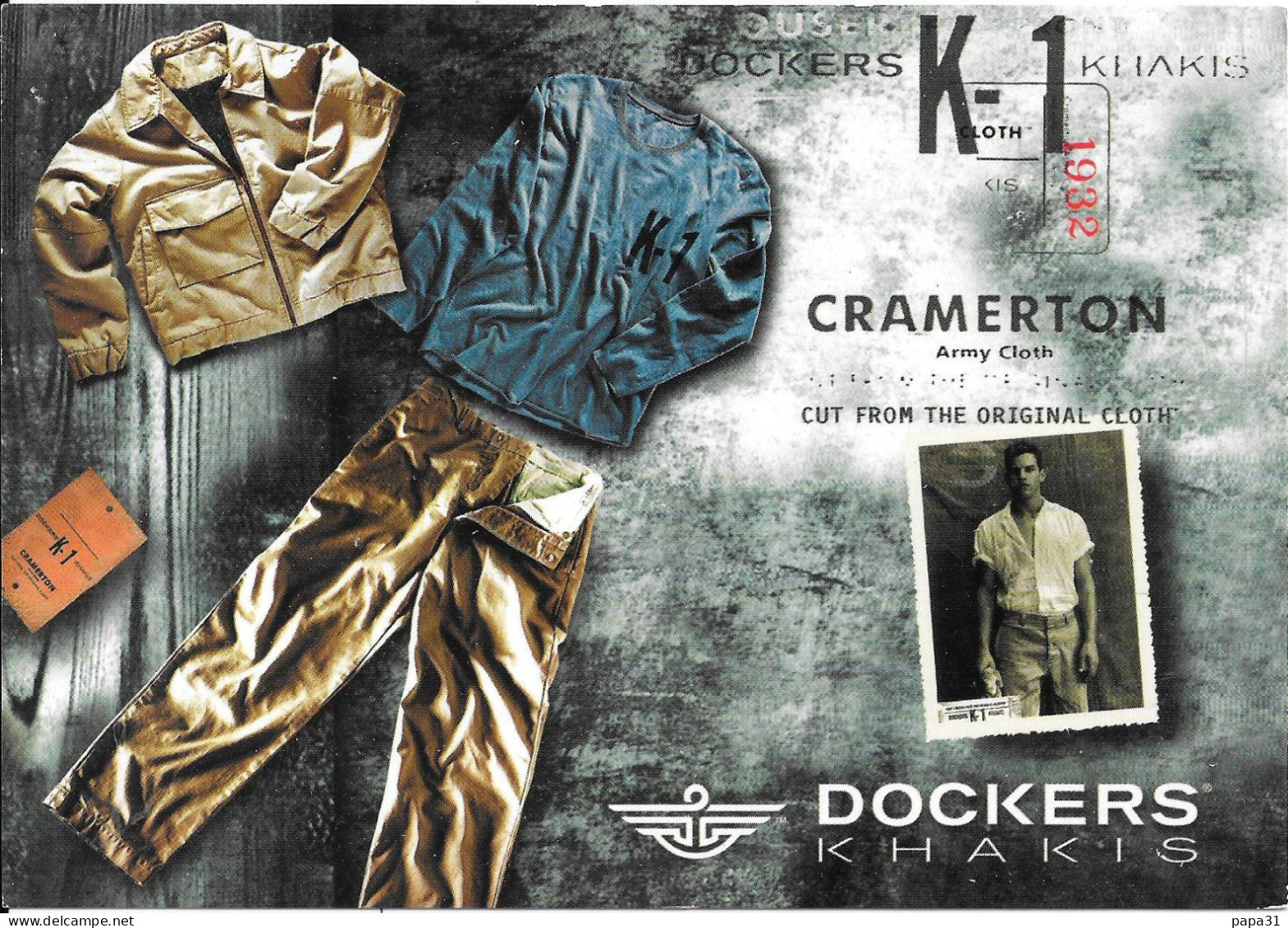 K1 CRAMERTON  DOCKERS KHAKIS - Sonstige & Ohne Zuordnung