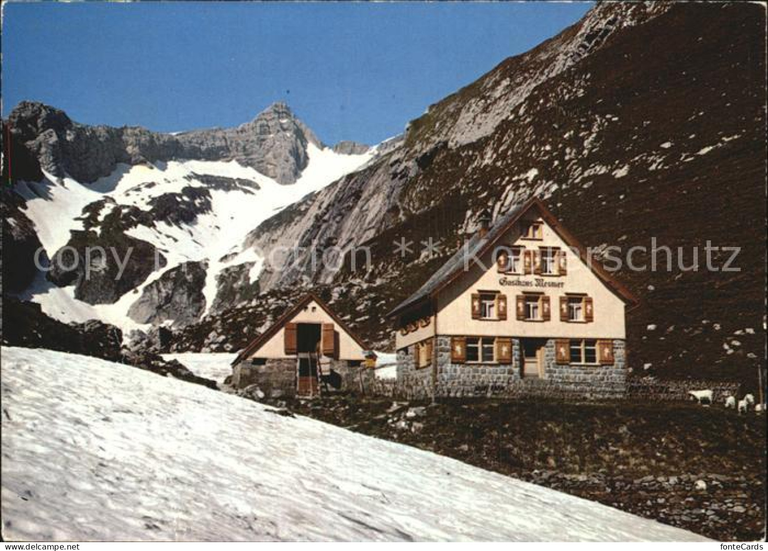 12598347 Saentis AR Berggasthaus Mesmer Saentis - Other & Unclassified