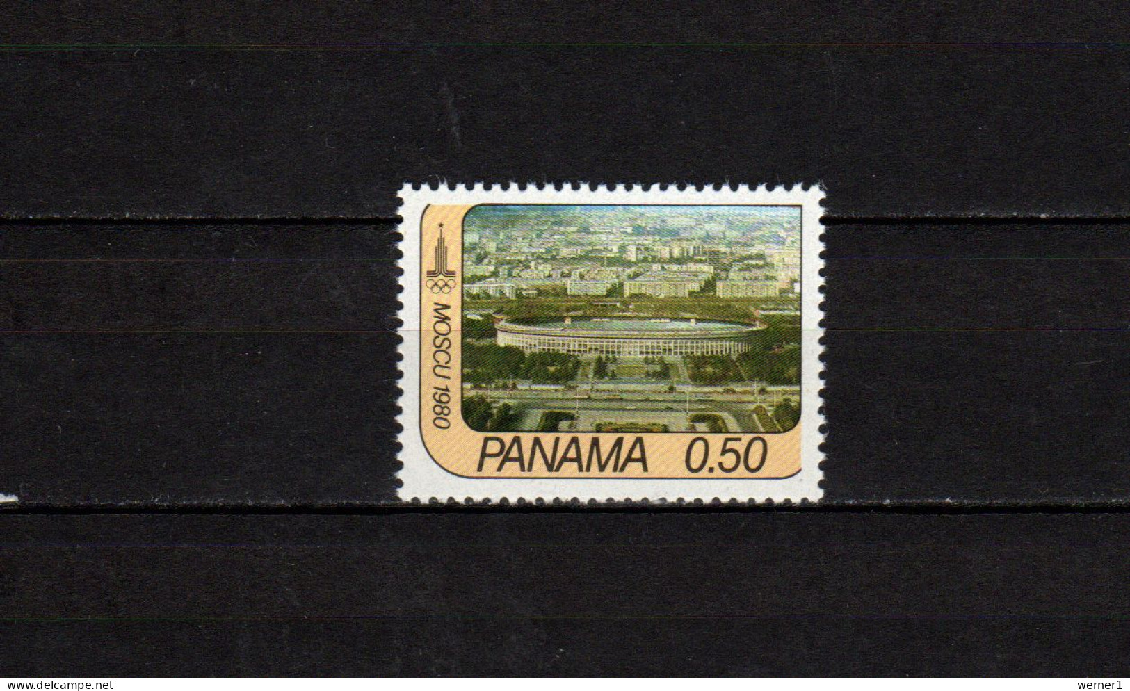 Panama 1980 Olympic Games Moscow Stamp MNH - Summer 1980: Moscow